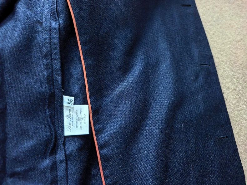 Loro Piana LORO PIANA Cashmere Cordoba jacket Size US XL / EU 56 / 4 - 7 Thumbnail