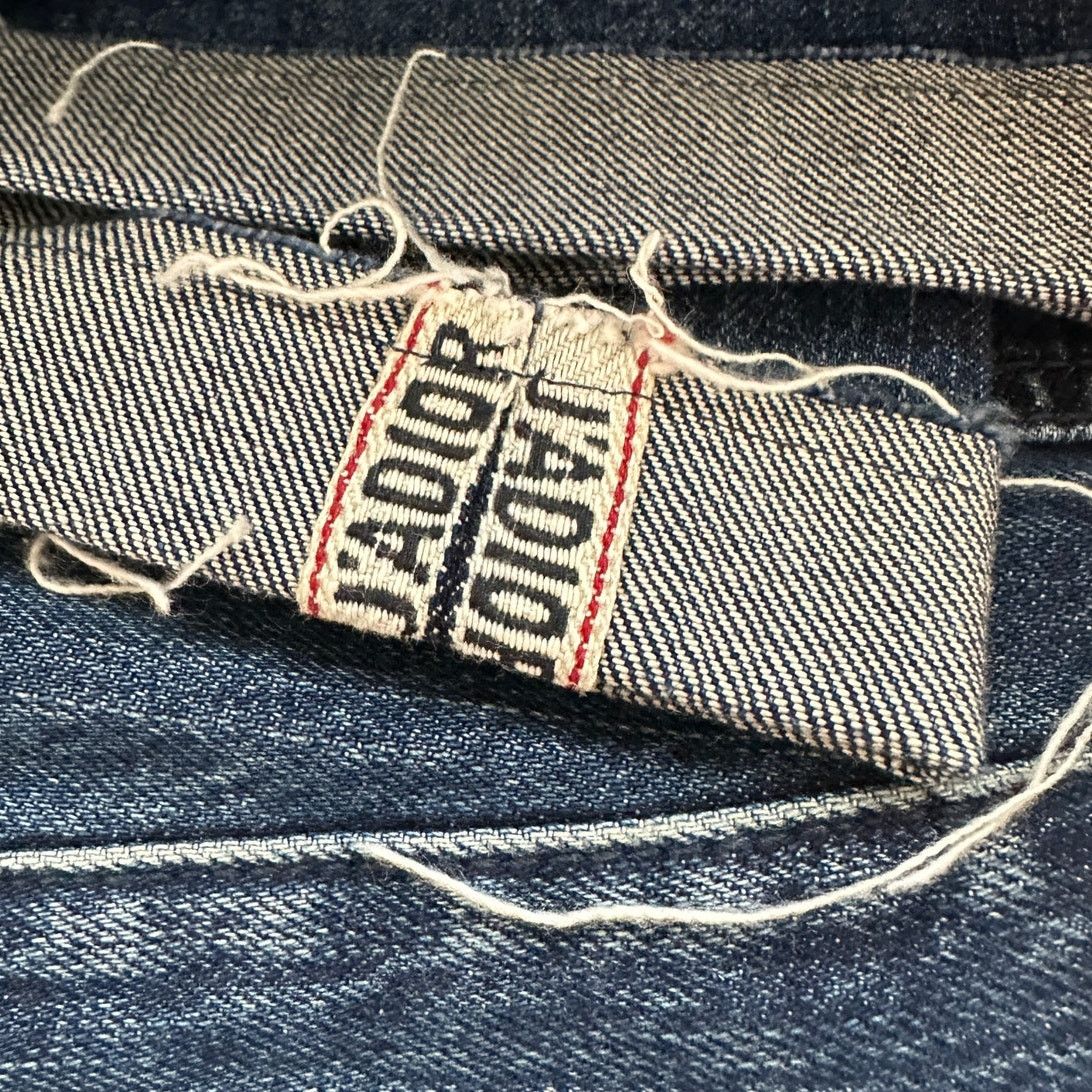 Other NWOT Christian Dior 01 Med Wash Button Boyfriend Jeans 10 Size 32" / US 10 / IT 46 - 13 Thumbnail