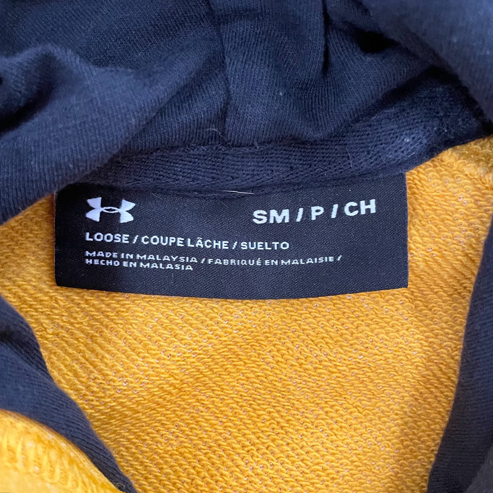 Under Armour Under Armour Project Rock Hoodie Adult Small Yellow Short Sleeve Mens S Pullover Hooded Gym & Training Sweatshirt 90s/Workout Logo Size US S / EU 44-46 / 1 - 7 Thumbnail