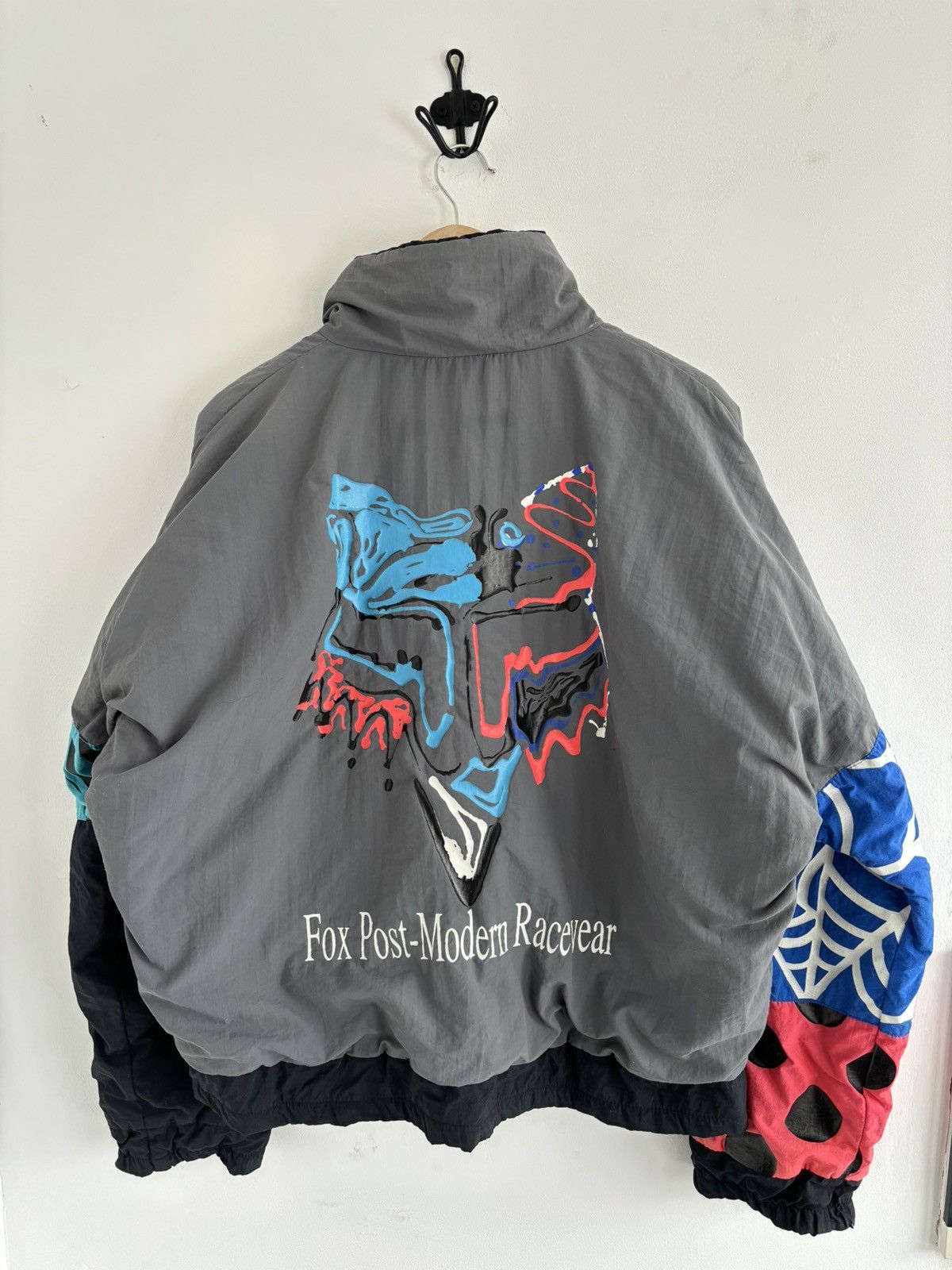 Fox Racing Vintage 80's FOX Post Modern Racewear Rare Jacket Size US M / EU 48-50 / 2 - 8 Thumbnail