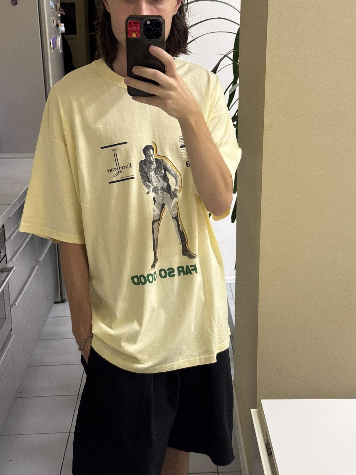 Martine Rose Ss23 Martine Rose So Far So Good Tee(Yellow/XL) Size US XL / EU 56 / 4 - 4 Thumbnail