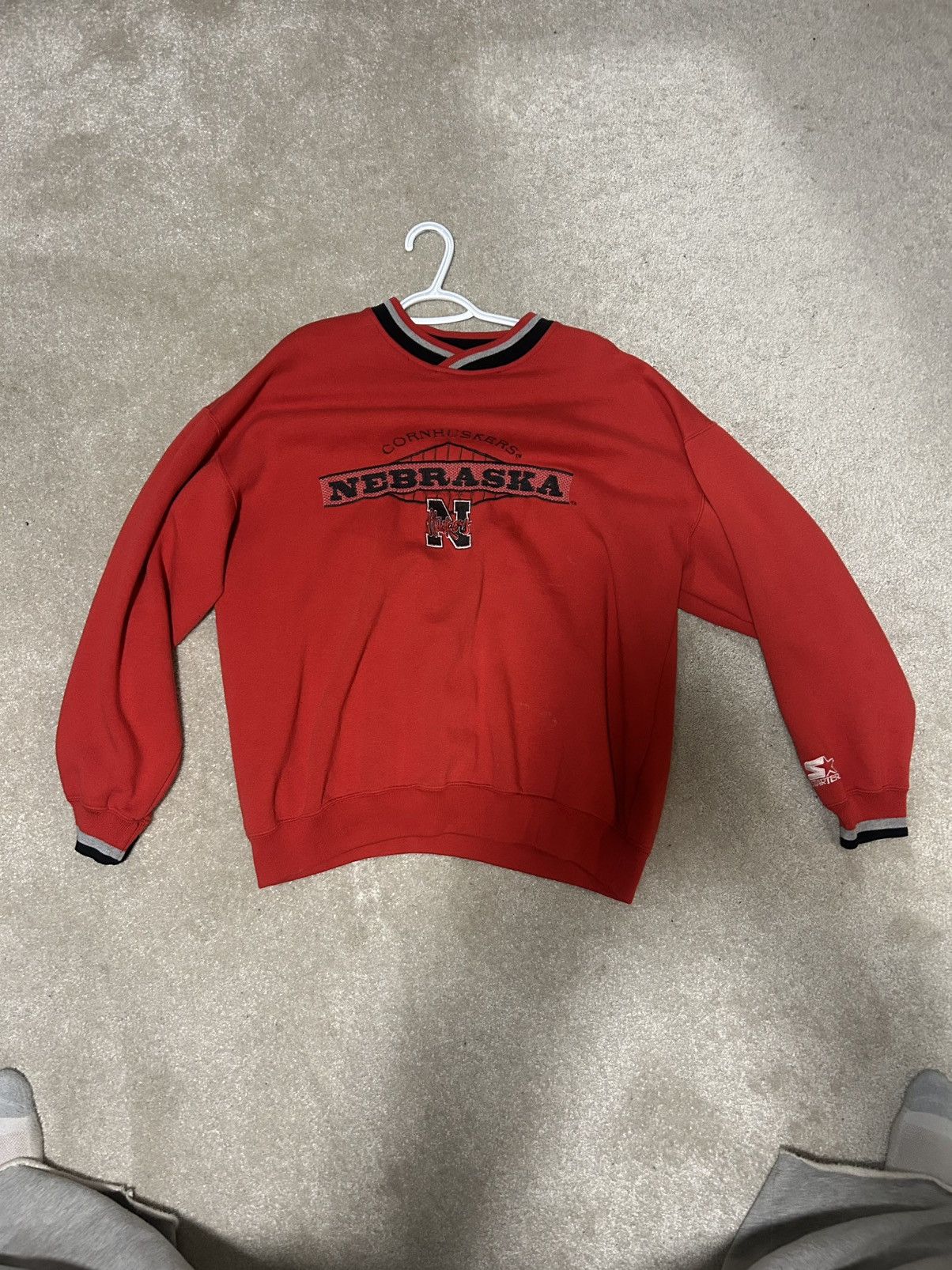 Starter × Vintage vintage starter nebraska cornhuskers crewneck Size US XL / EU 56 / 4 - 1 Thumbnail