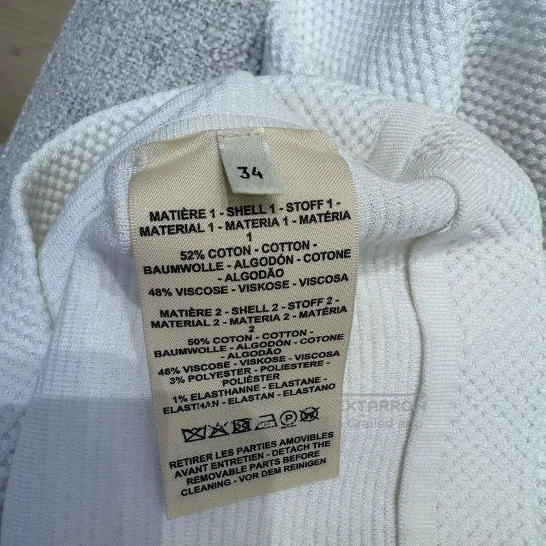 Hermes Hermes White Dress Size XXS / US 00 / IT 34 - 6 Thumbnail