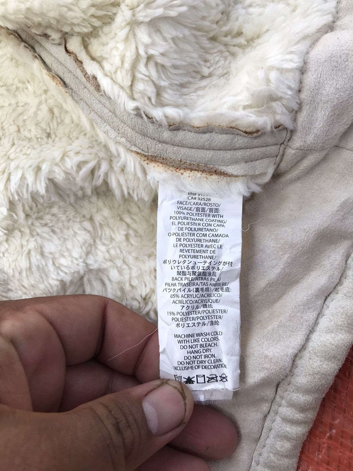 Armani Exchange ARMANI EXCHANGE SHERPA JACKET Size US XS / EU 42 / 0 - 8 Thumbnail