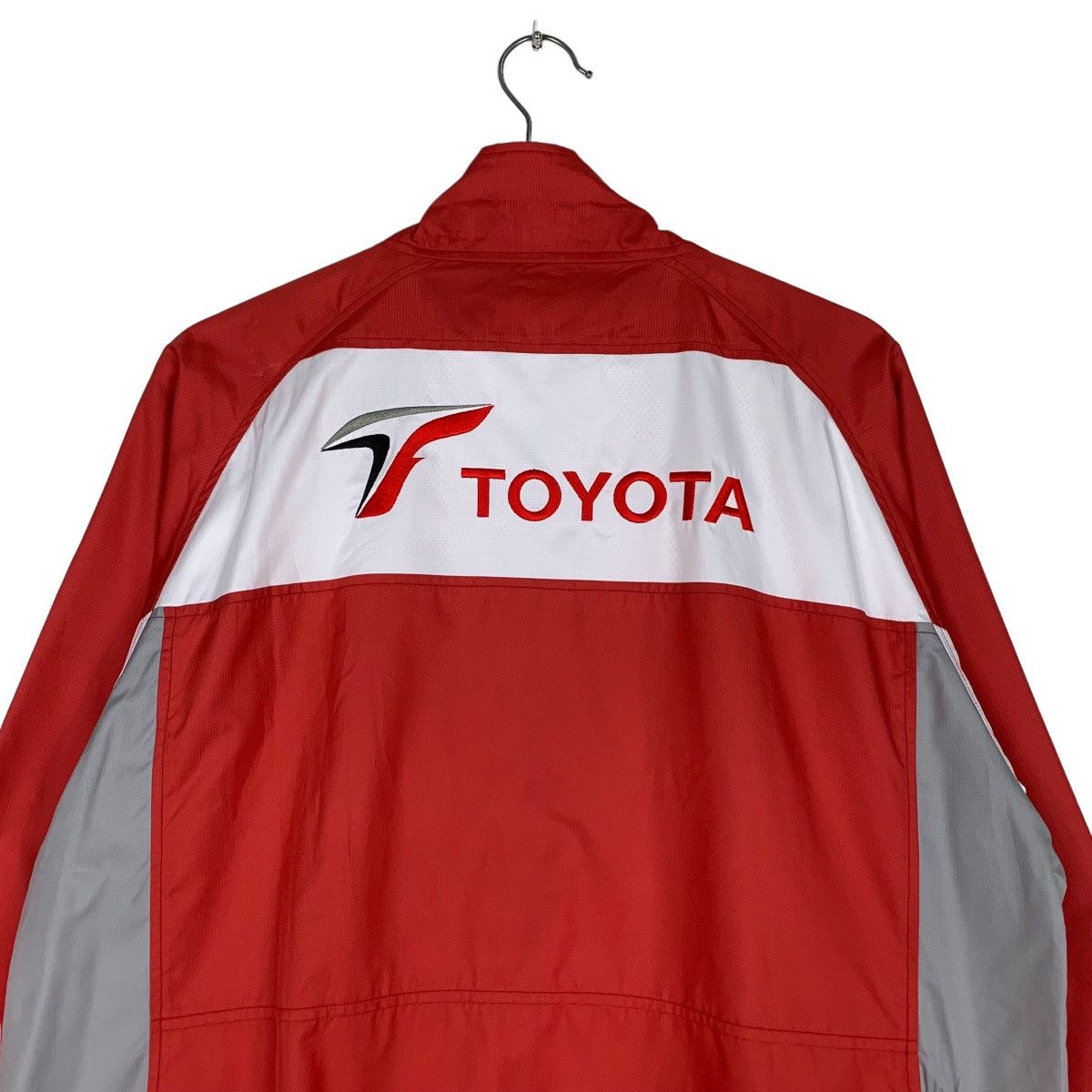 Japanese Brand TOYOTA Embroidered Big Logo Red Light Jacket #0928-C41 Size US M / EU 48-50 / 2 - 2 Thumbnail
