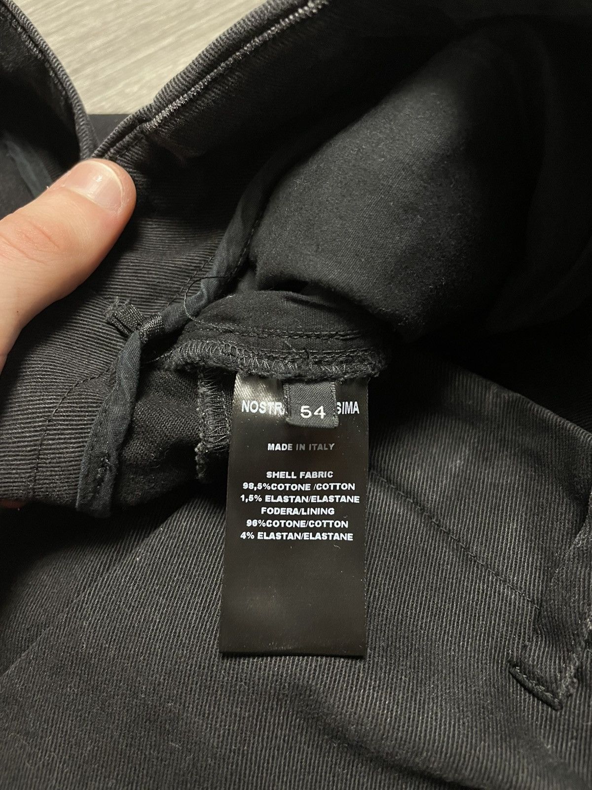Nostra Santissima Nostra Santissima Black Jeans Size US 36 / EU 52 - 13 Thumbnail