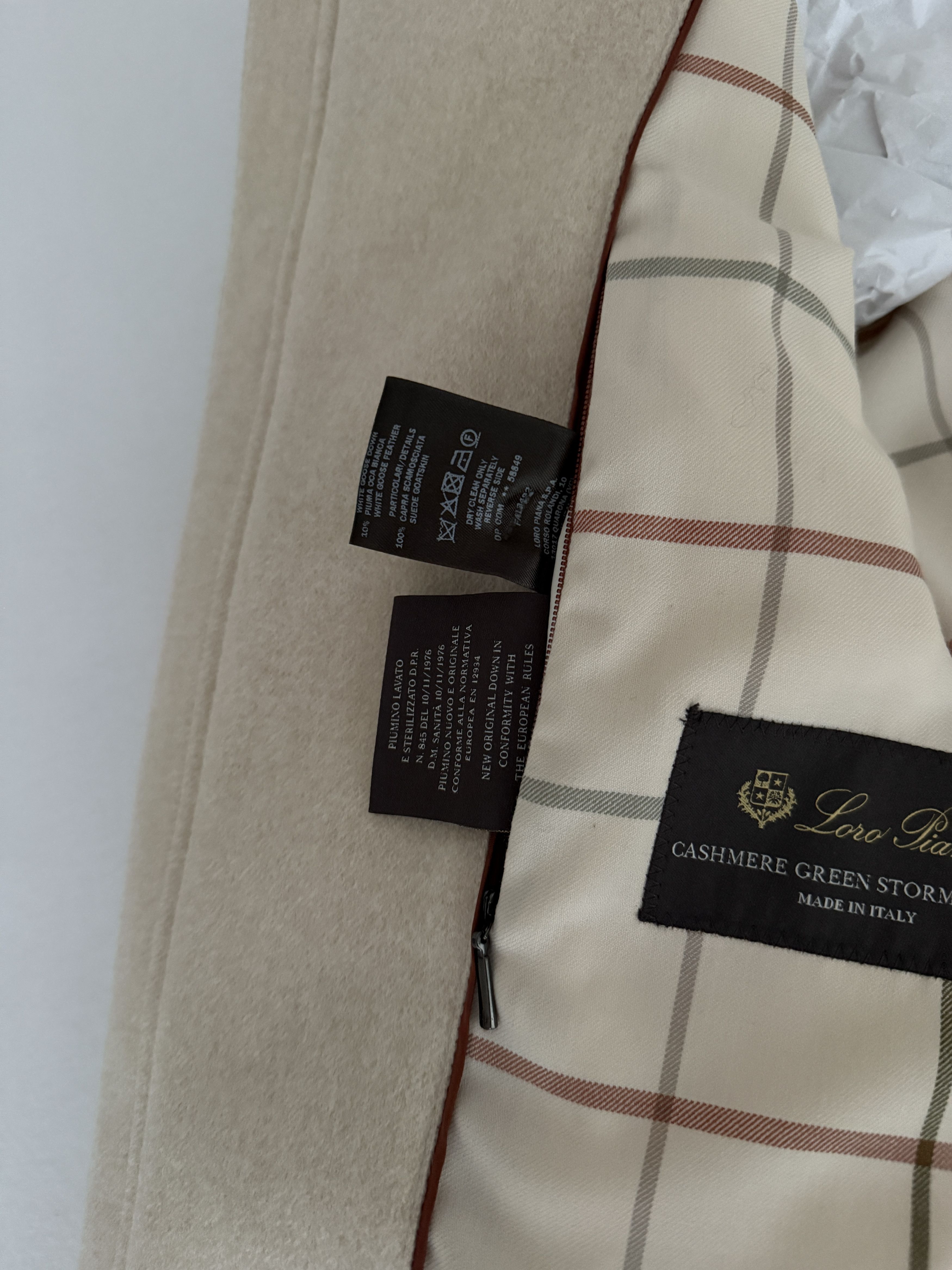 Loro Piana Fillmore Cashmere Down Jacket Size US L / EU 52-54 / 3 - 9 Thumbnail