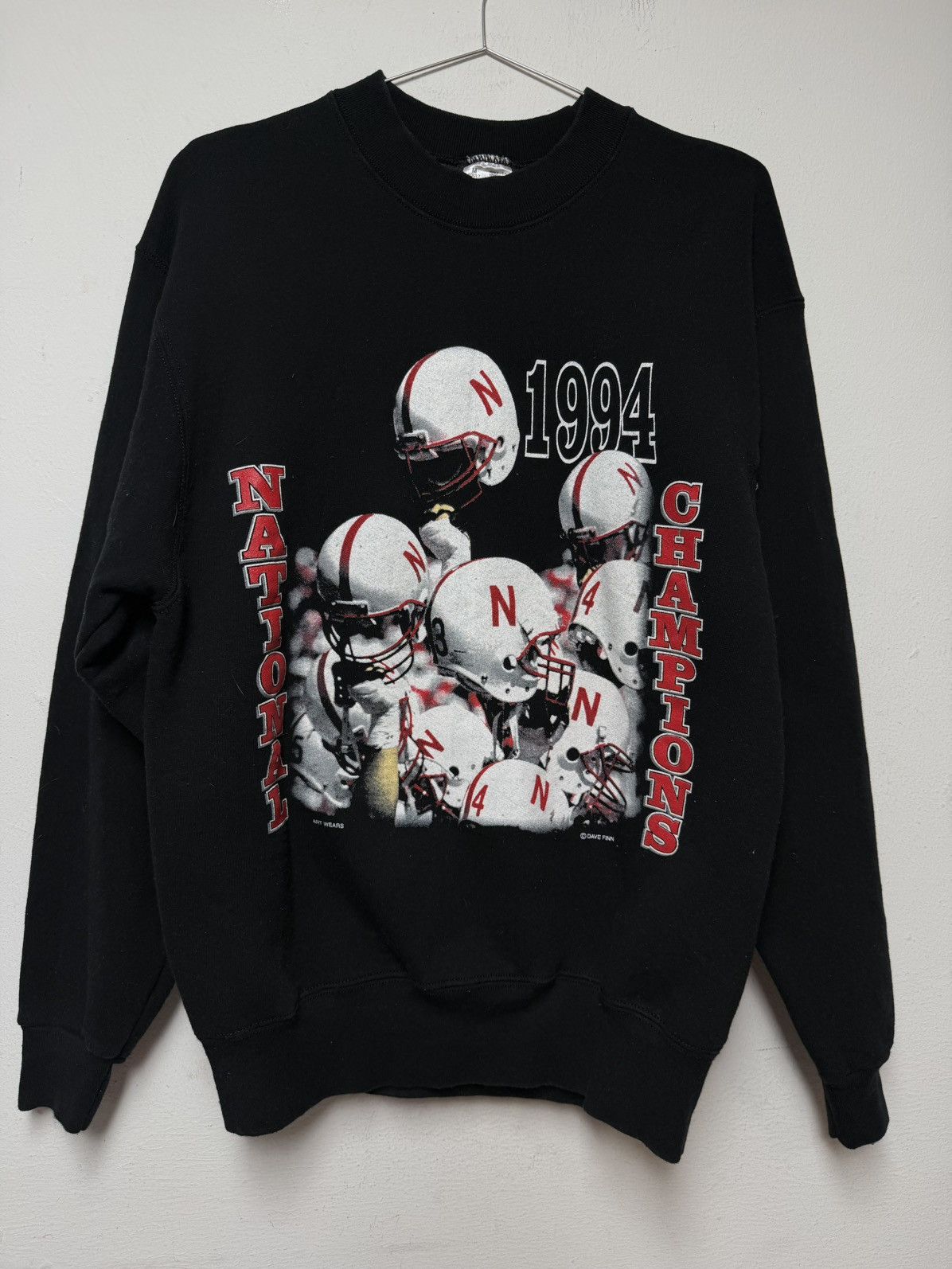 Other Vtg 94Nebraska Cornhuskers National Champions Dave Finn Art Size US M / EU 48-50 / 2 - 1 Thumbnail