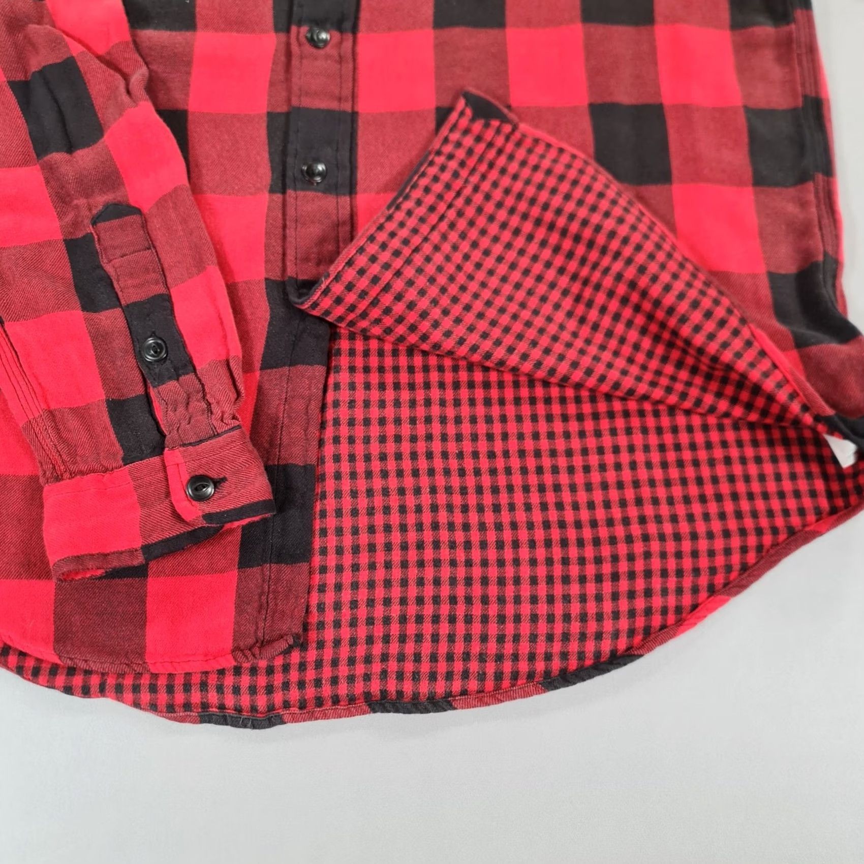 Polo Ralph Lauren Polo Ralph Lauren Mens Shirt Red Lar Tartan Plaid Buffalo Overshirt Flannel Size US L / EU 52-54 / 3 - 6 Thumbnail