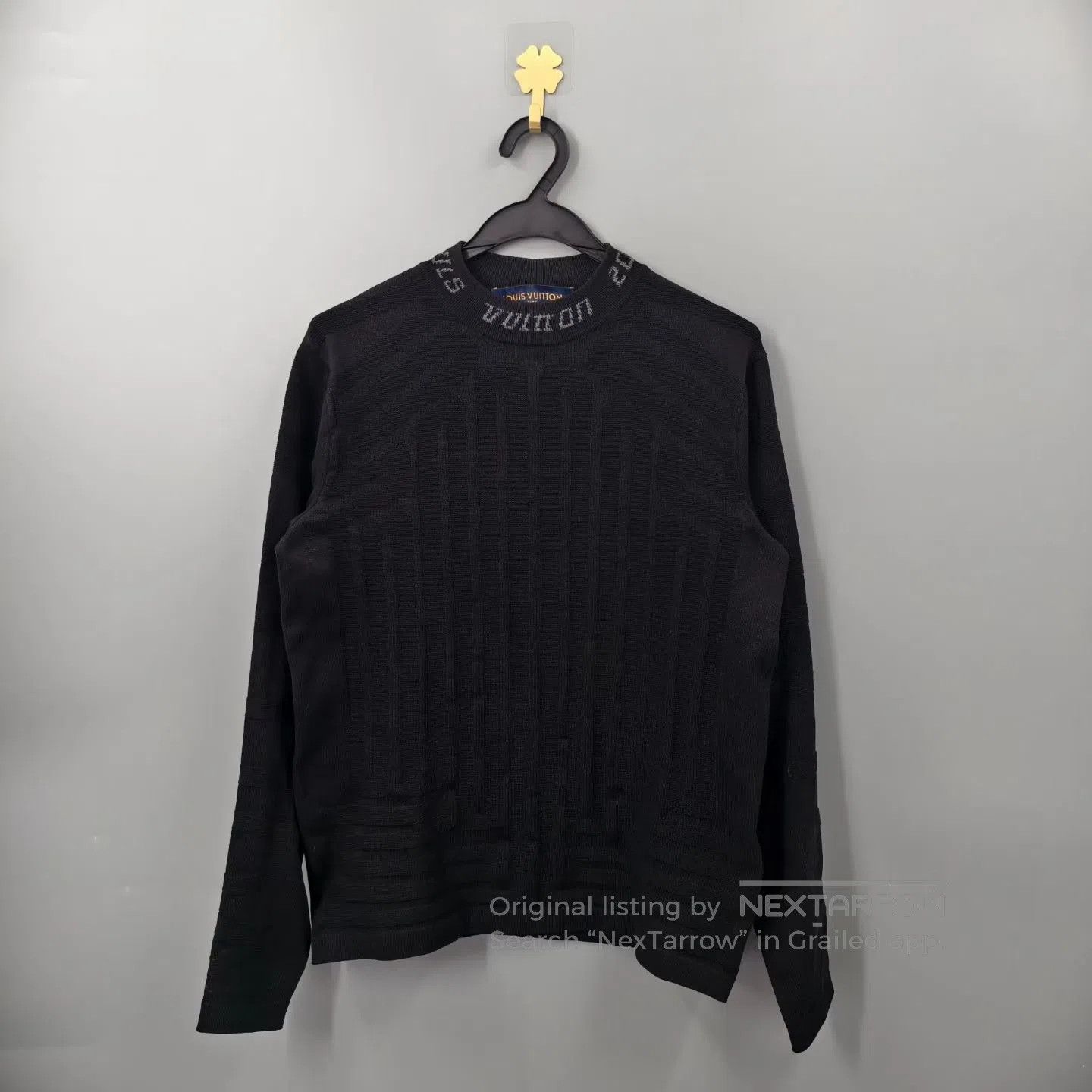 Louis Vuitton Louis Vuitton Collar Logo Embossed Knitwear| Size US XS / EU 42 / 0 - 1 Thumbnail