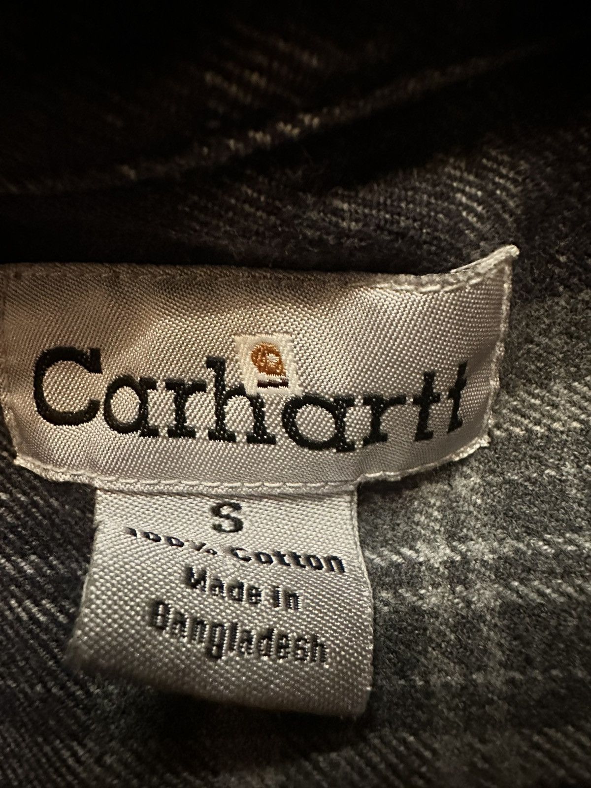 Carhartt Vintage 90s Carhartt Button Up Flannel Shirt Size S Size US S / EU 44-46 / 1 - 5 Thumbnail