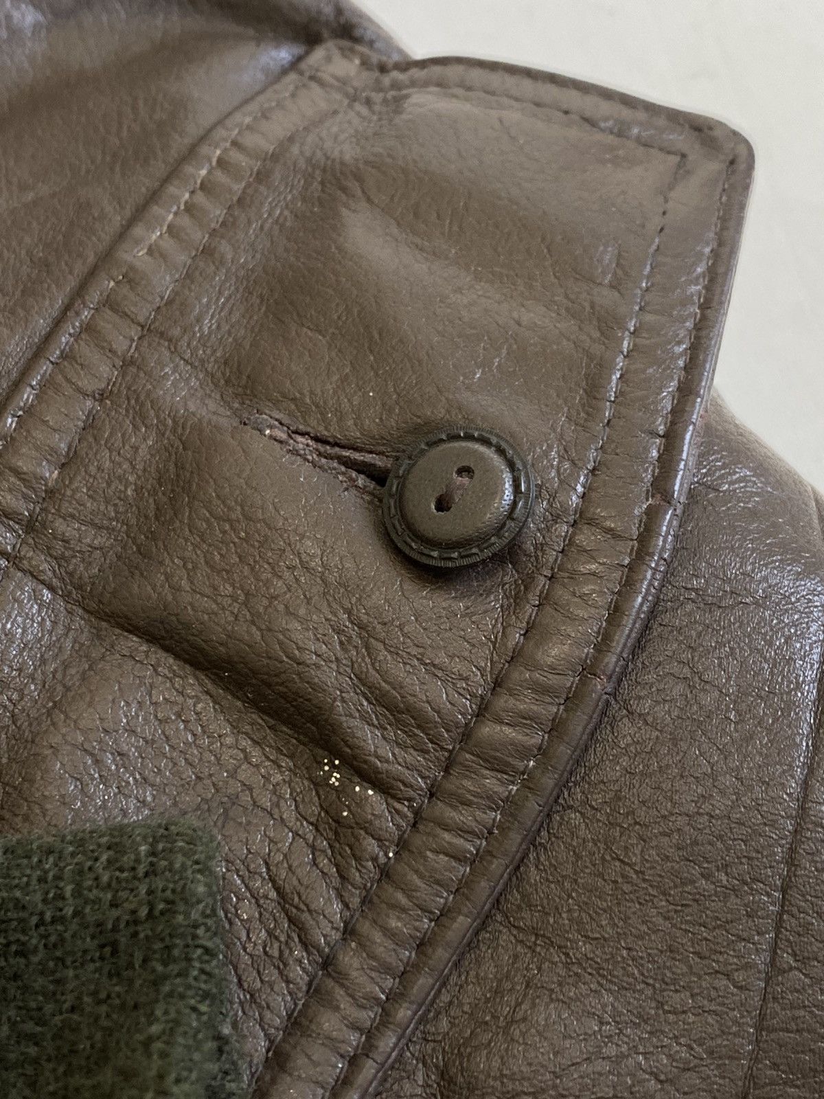 Schott Vtg 60s Schott NYC G-1 Flight Jacket Cowhide Leather 🇺🇸 Size US L / EU 52-54 / 3 - 14 Thumbnail