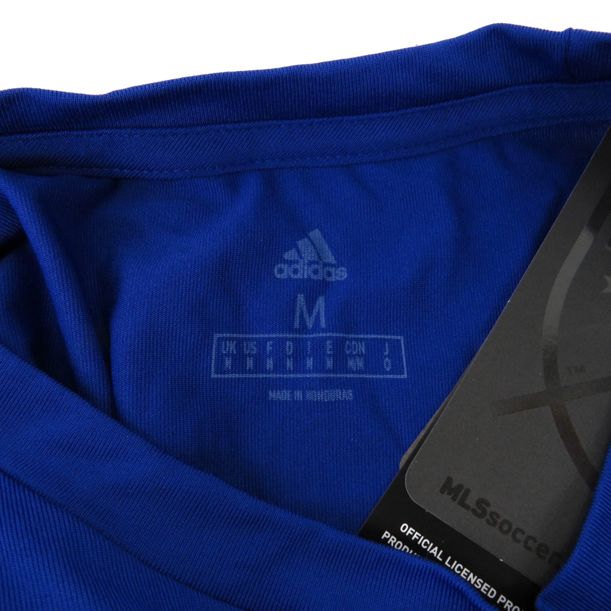 Adidas Adidas Mens Blue San Jose Earthquakes MLS Soccer T-Shirt Med Size US M / EU 48-50 / 2 - 8 Thumbnail