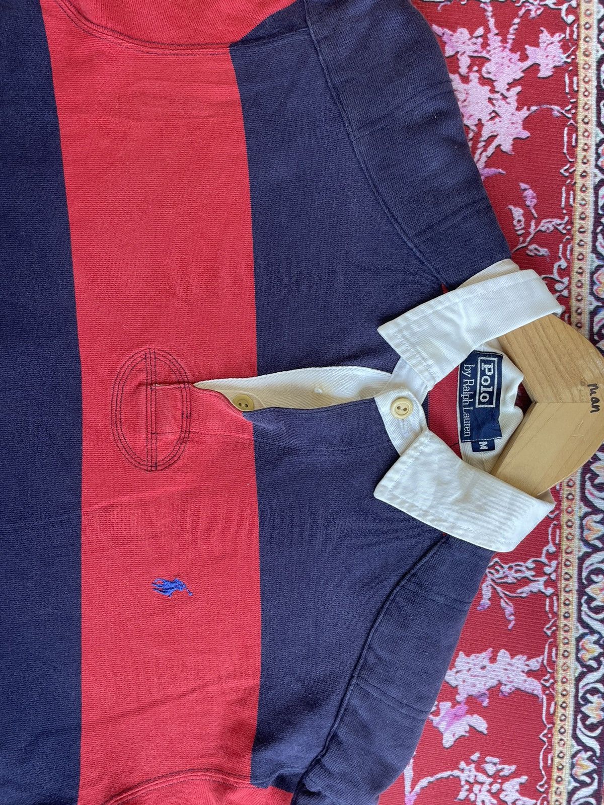 Polo Ralph Lauren Polo Ralph Lauren Rugby Shirt Size US M / EU 48-50 / 2 - 4 Thumbnail