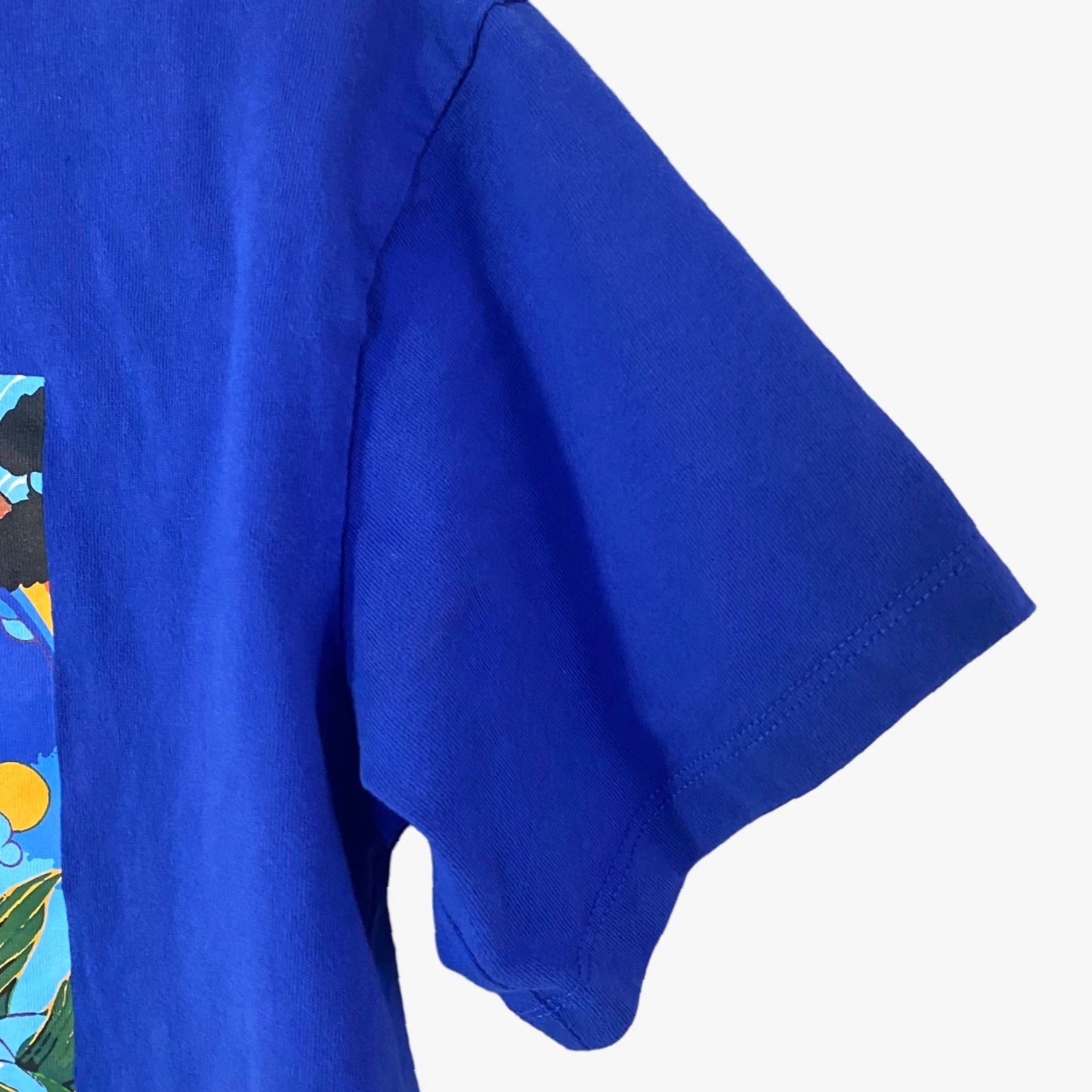 The North Face The North Face Cropped Mountain T-Shirt Womens Small Blue Graphic Casual Tee Size S / US 4 / IT 40 - 6 Thumbnail