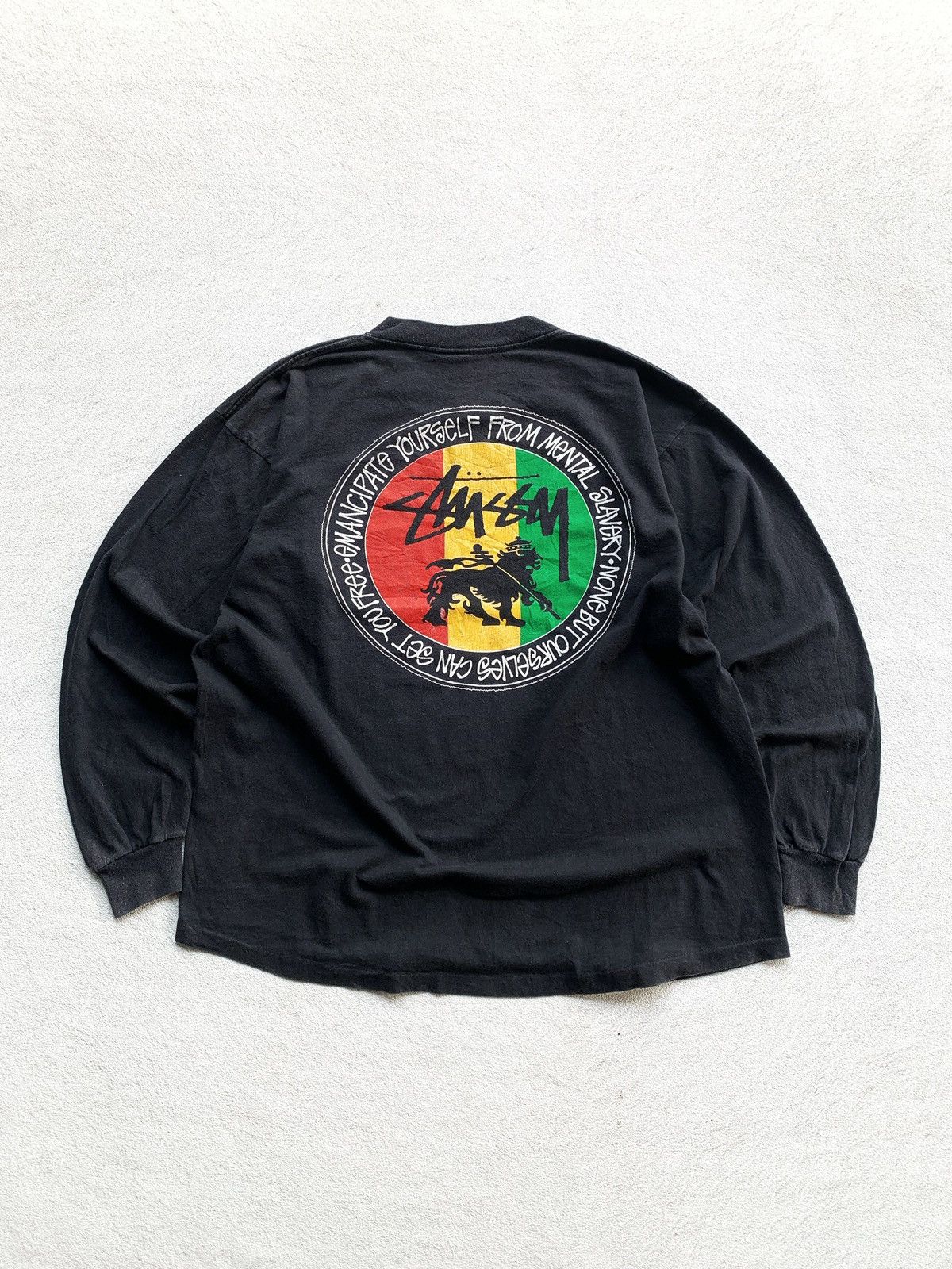 Stussy Stussy vintage 80s feelin irie longsleeve Size US XL / EU 56 / 4 - 1 Thumbnail