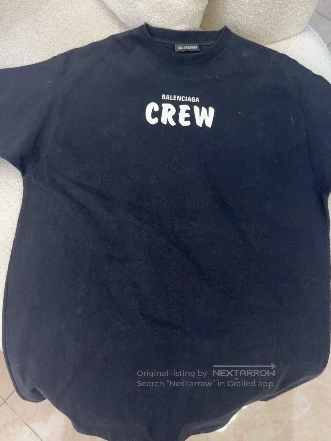 Balenciaga balenciaga crew short sleeve t-shirt. Size US M / EU 48-50 / 2 - 1 Thumbnail