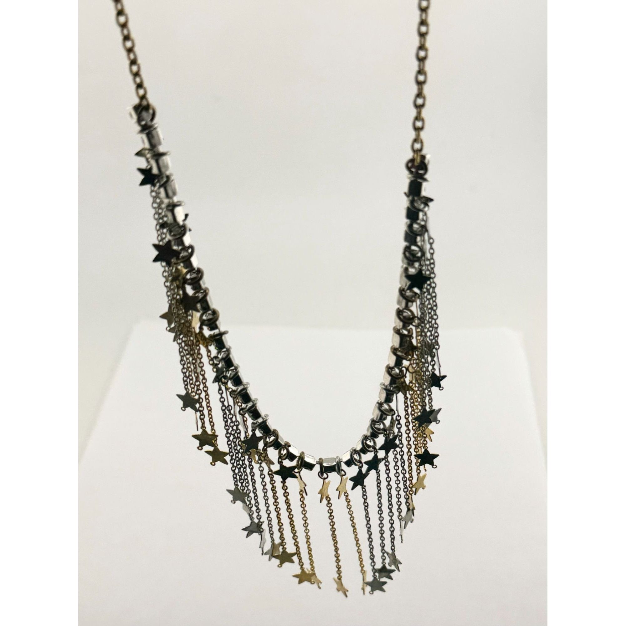 Vintage Vintage buzz rhinestone star chain necklace Size ONE SIZE - 6 Thumbnail