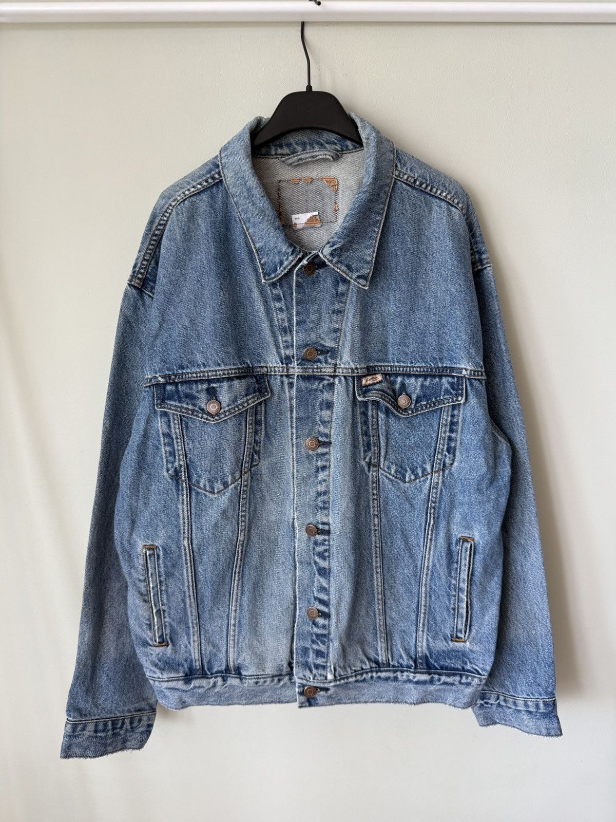 Levi's 2000’s Levi’s Signature denim trucker jacket vintage Size US XL / EU 56 / 4 - 2 Thumbnail