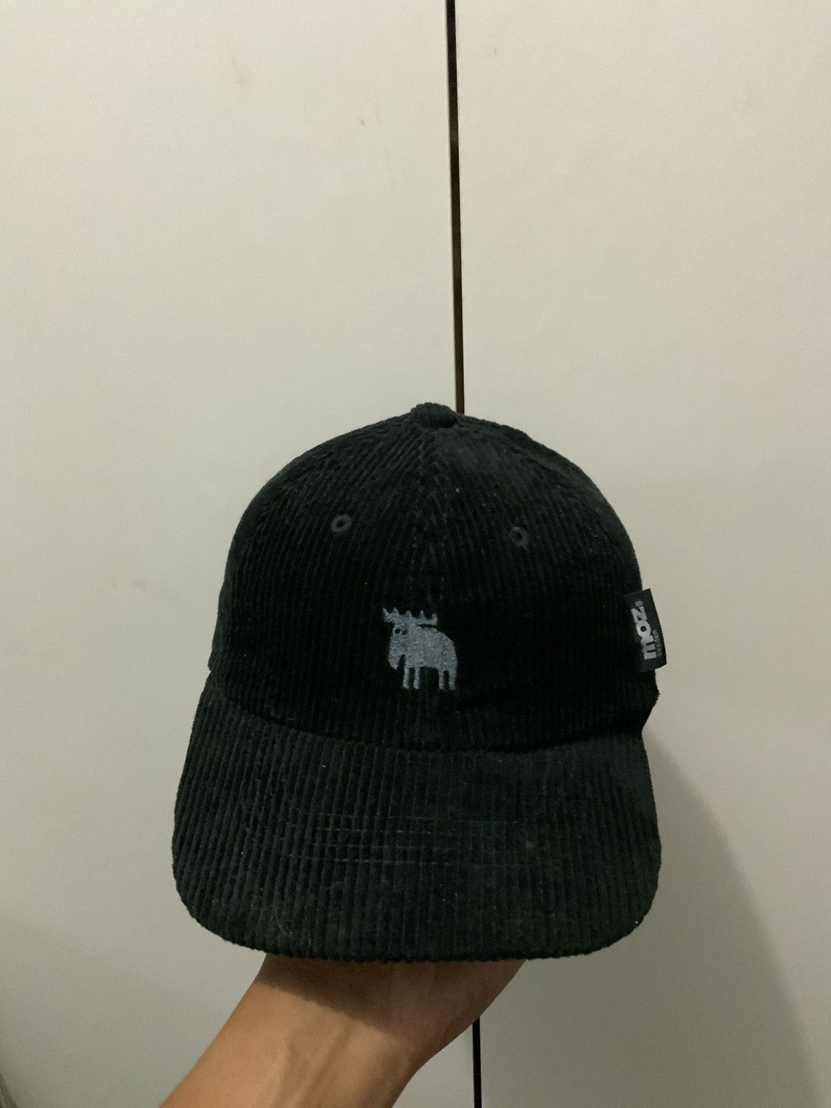 Japanese Brand Moz Sweden Corduroi Black Hat Size ONE SIZE - 5 Thumbnail