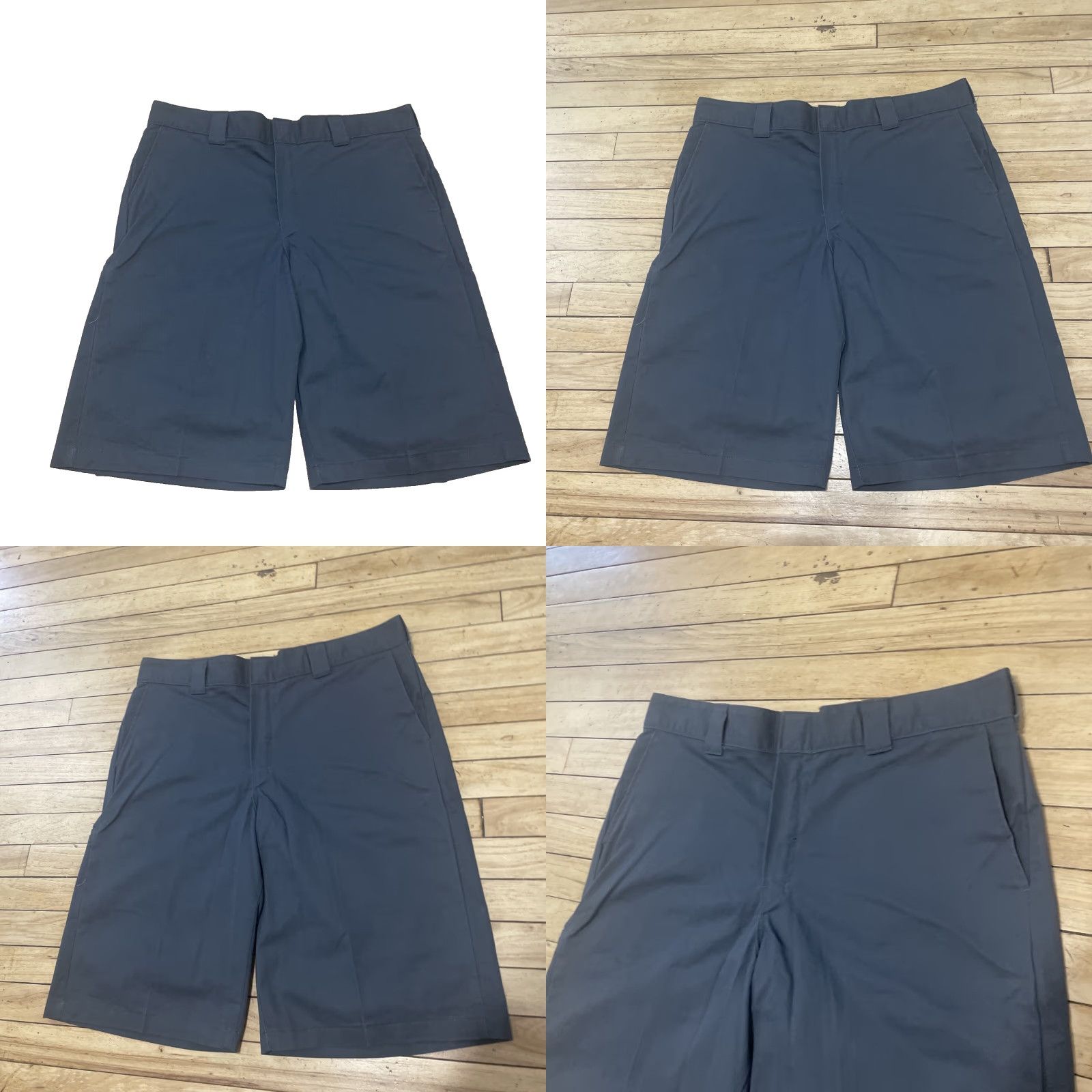Dickies VINTAGE Dickies Shorts Men 38 Relaxed Fit Y2k Streetwear Twill Cotton Hip Hop Work Chino Gray Baggy Casual Shorts Size US 38 / EU 54 - 9 Thumbnail