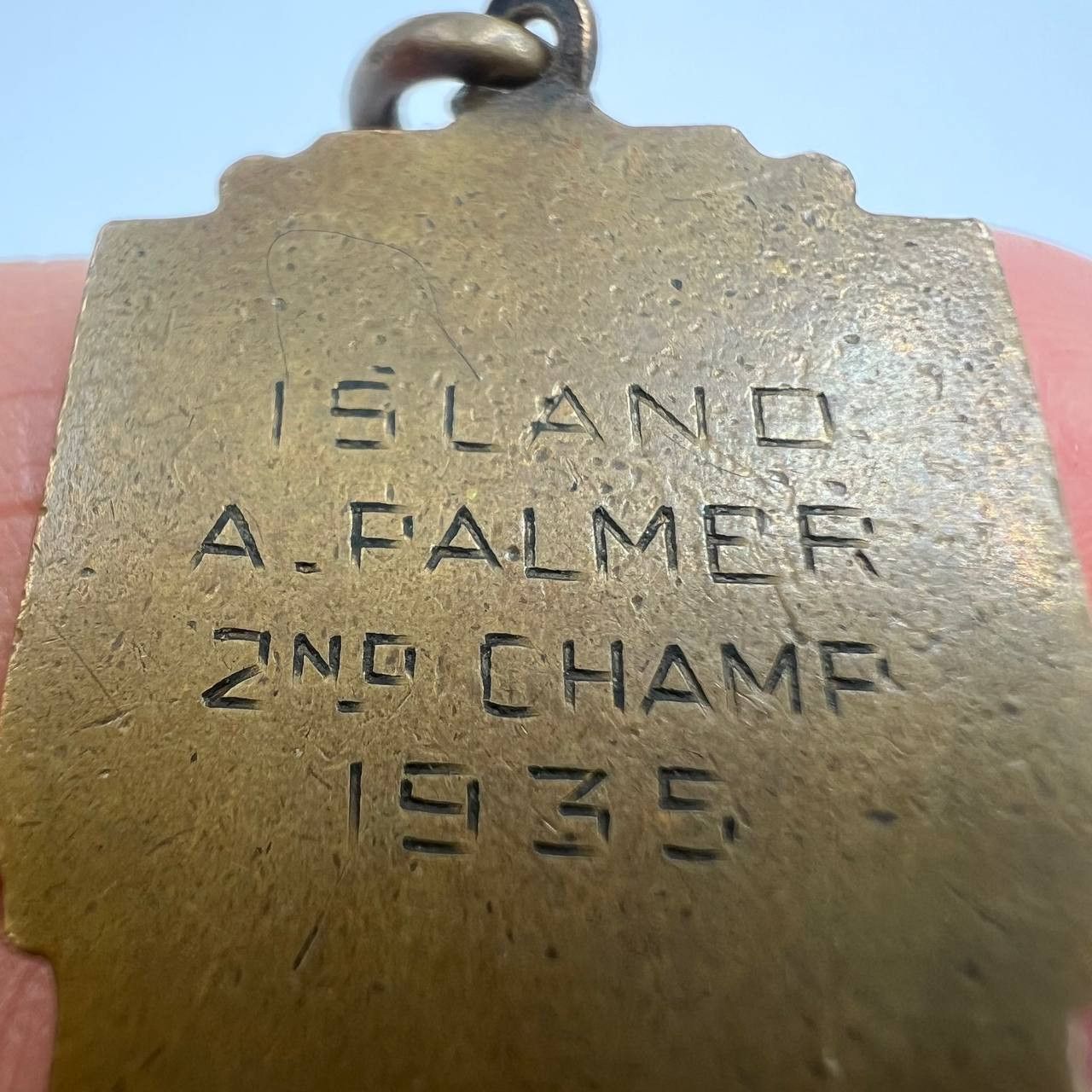 Vintage 1935 London Schools Athletics Association Swimming Medal Size ONE SIZE - 5 Thumbnail