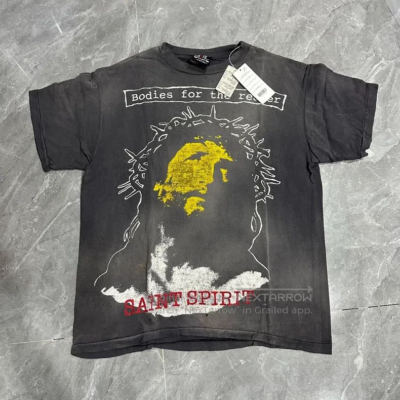 Saint Michael Saint Michael Demon God's Legion washed barrage short slee Size US S / EU 44-46 / 1 - 1 Thumbnail