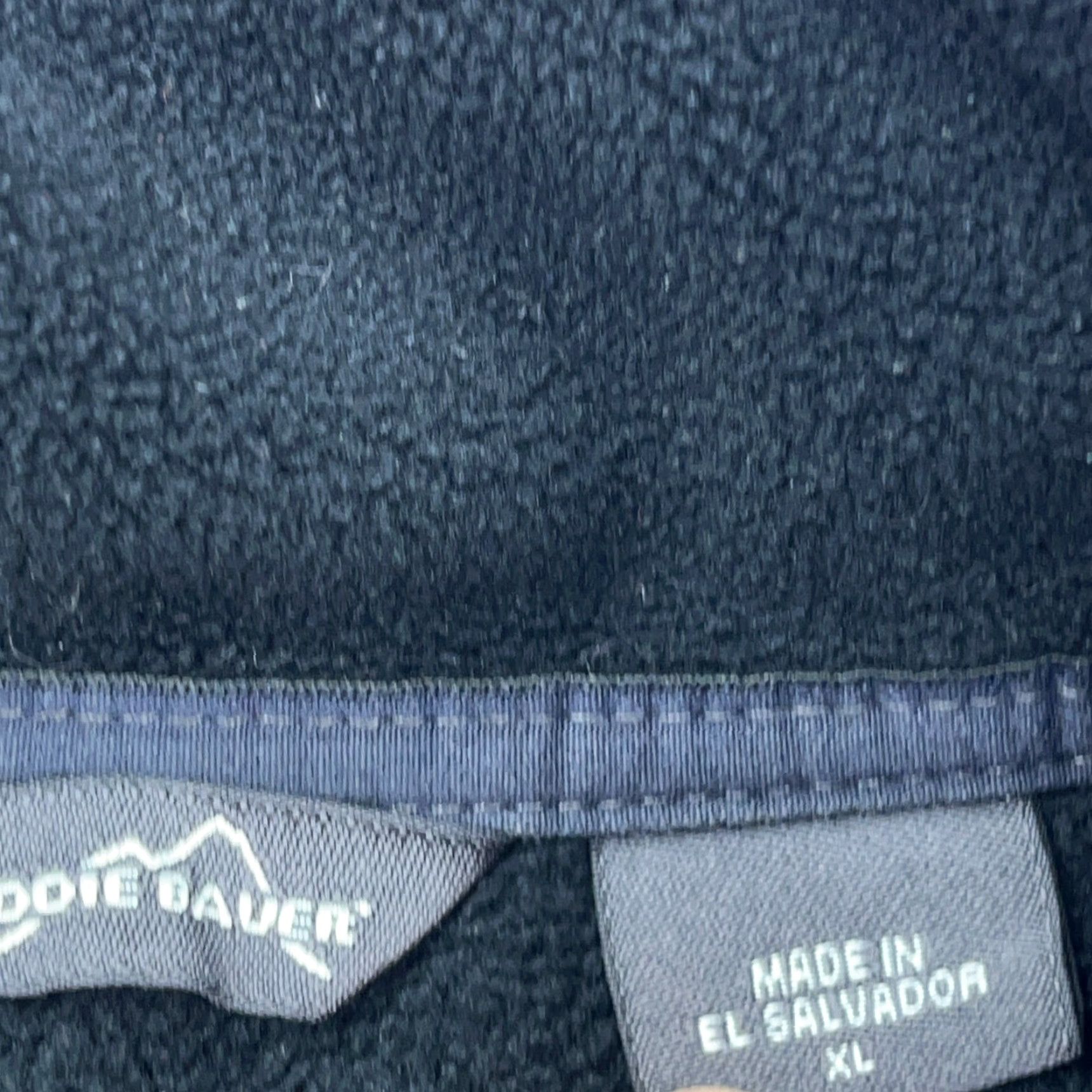 Eddie Bauer Eddie Bauer Vest Men XL Black Gray Fleece Zip Vest Layer Outdoor Hiking Size US XL / EU 56 / 4 - 6 Thumbnail