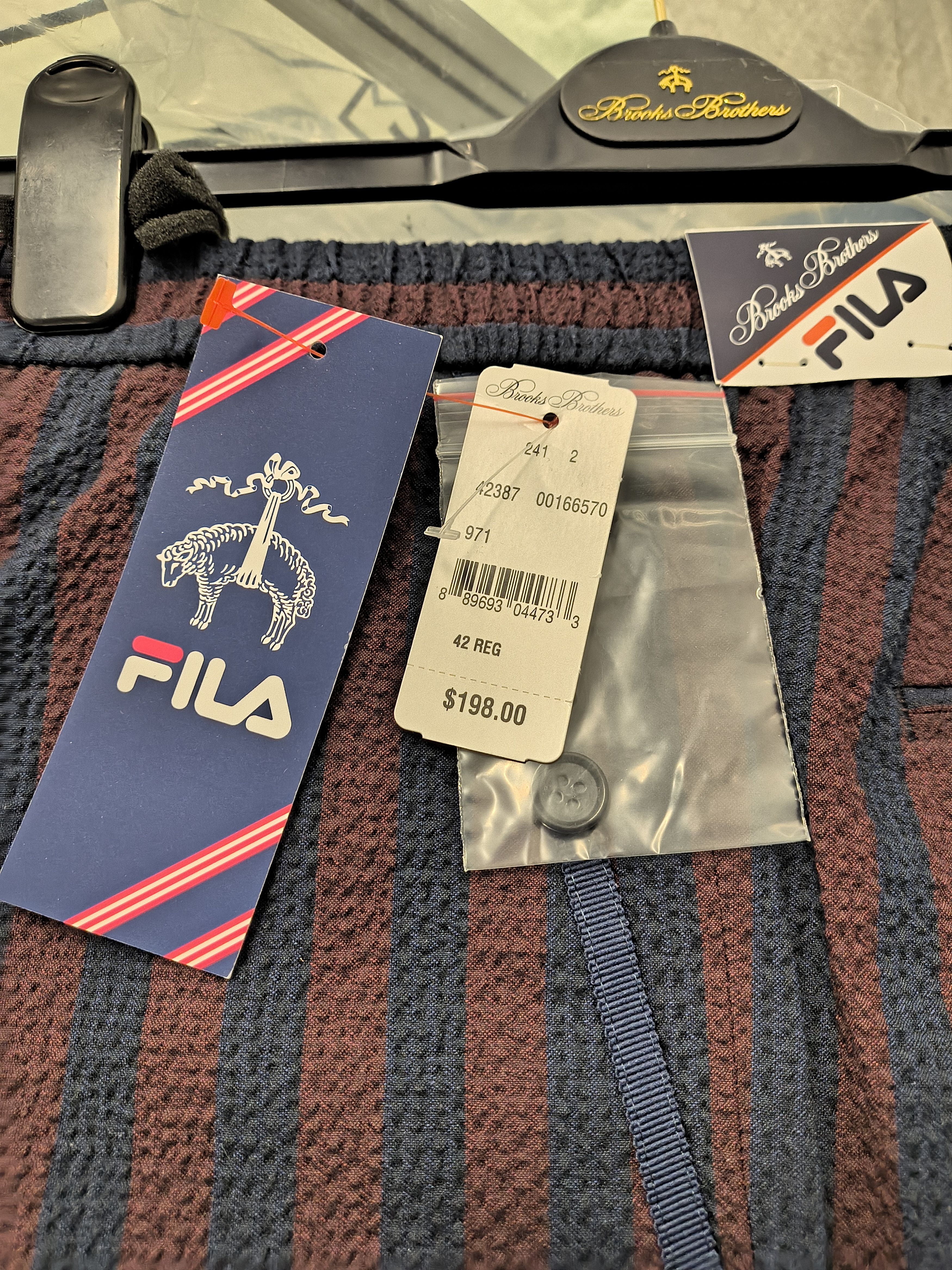 Brooks Brothers × Fila Brooks Brothers x FILA Stadium Jacket + Pants and Shorts Size 42R - 5 Thumbnail
