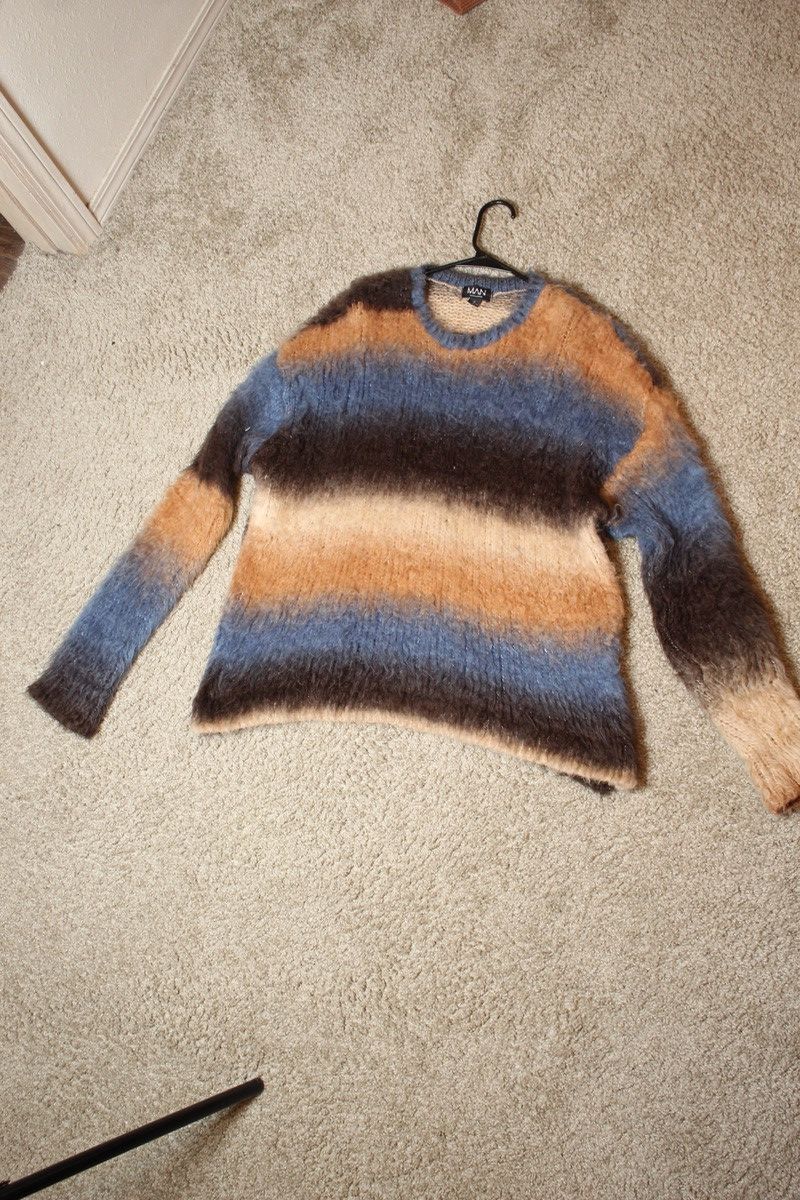 Boohoo Brown Mohair Sweater Size US S / EU 44-46 / 1 - 1 Thumbnail
