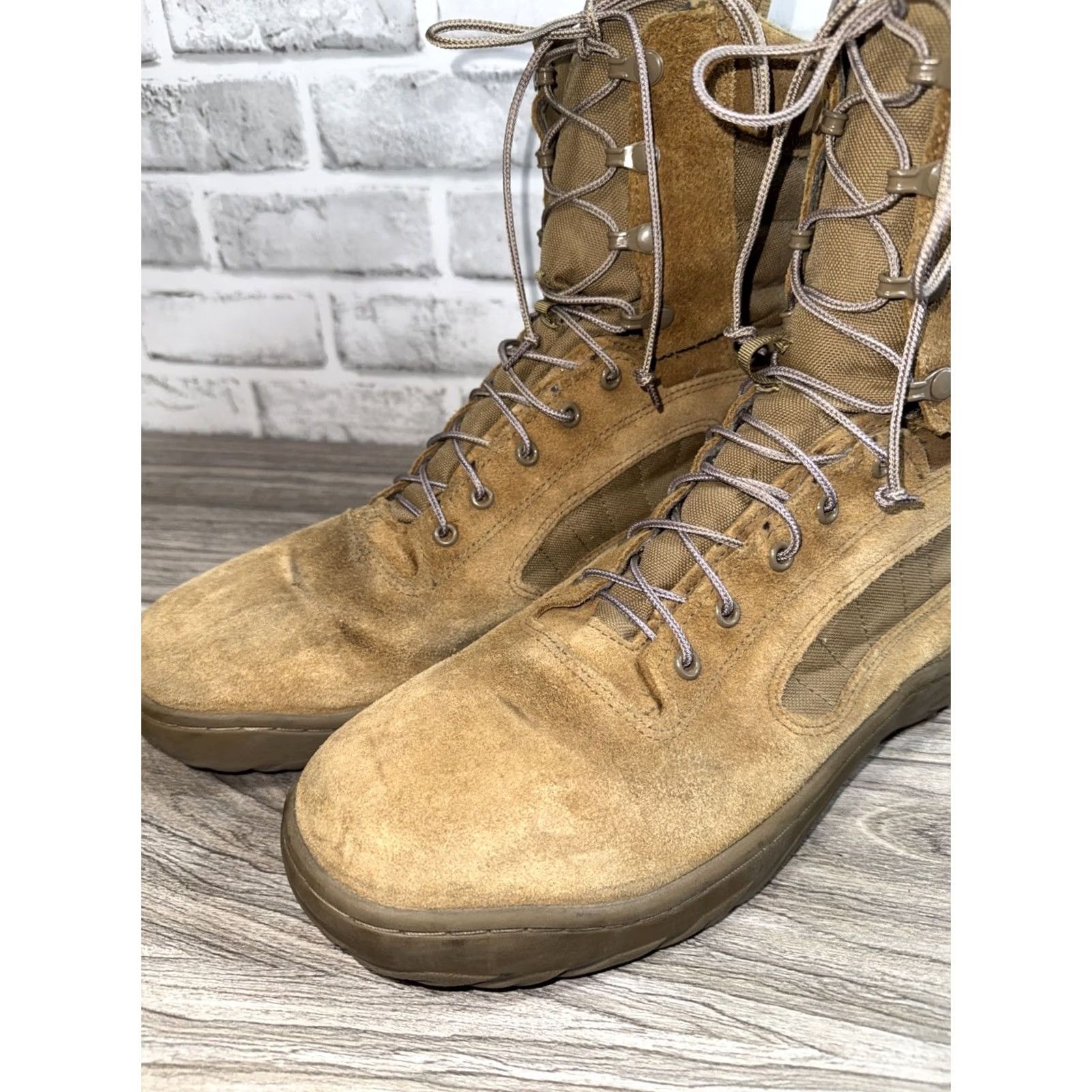 Reebok Reebok Fusion Max 8" Soft Toe Cushion Coyote Tactical Boots Mens 14m CM8992 Size US 14 / EU 47 - 2 Thumbnail