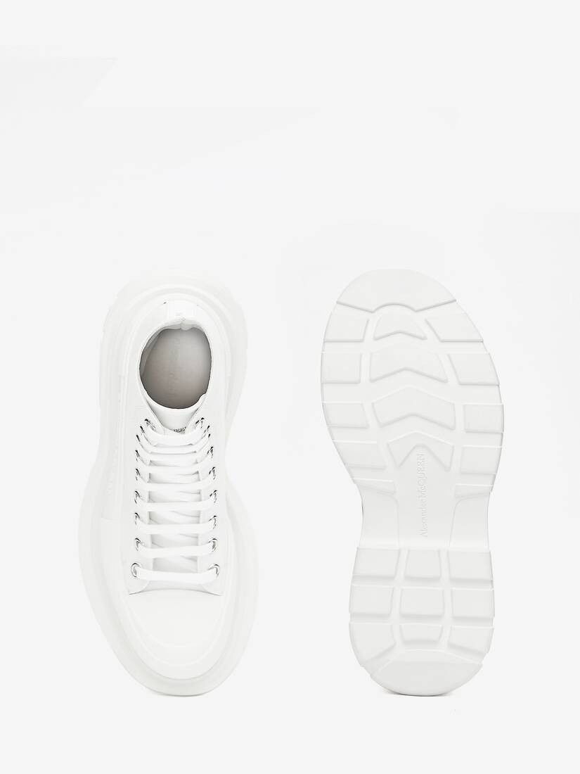 Alexander McQueen o1w1db10925 Tread Slick Boot in White Size US 5.5 / IT 35.5 - 3 Thumbnail