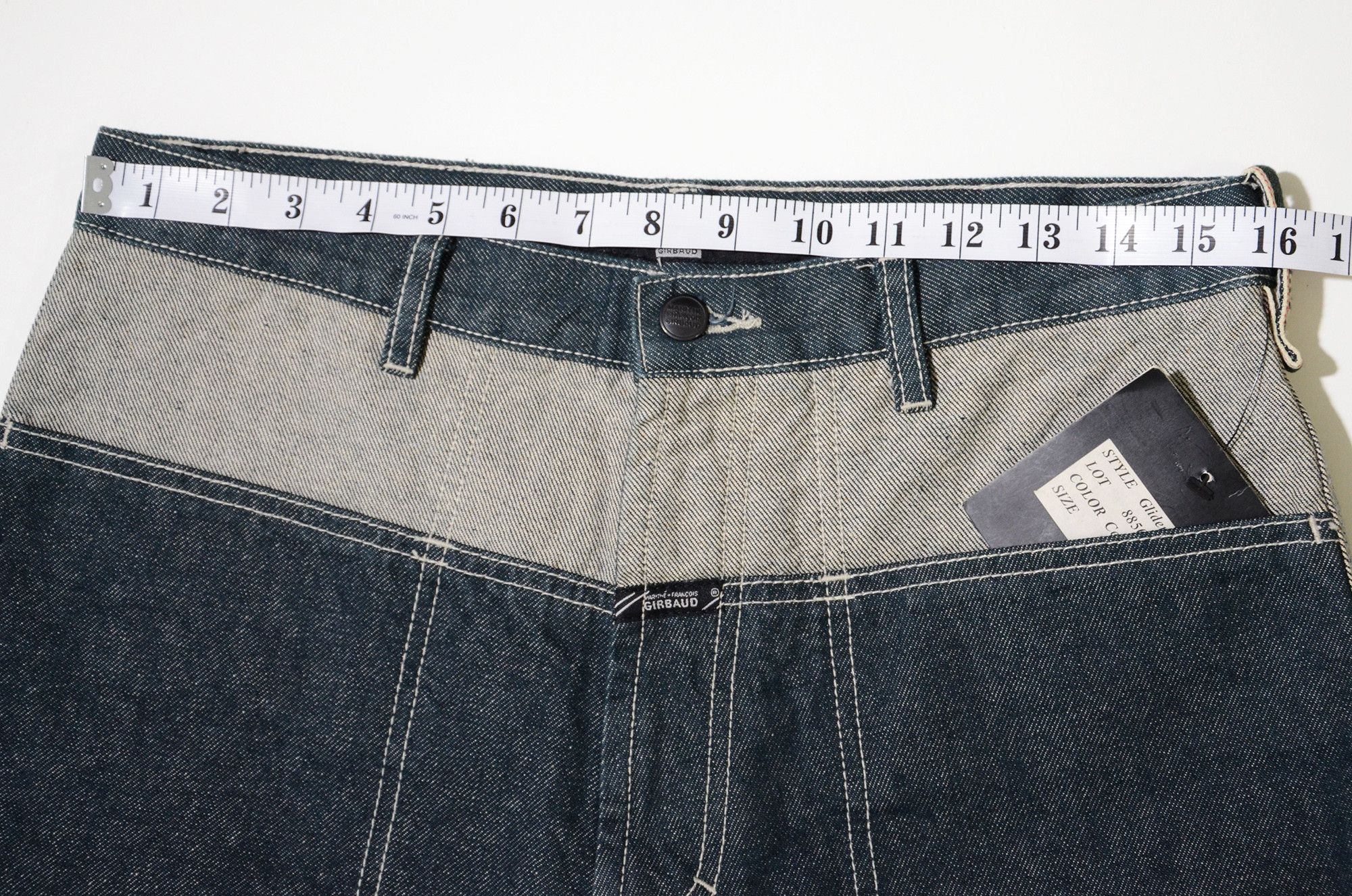 Marithe + Francois Girbaud M+FG Raw Denim Y2K Streetwear 2006 Craft Size US 32 / EU 48 - 10 Thumbnail