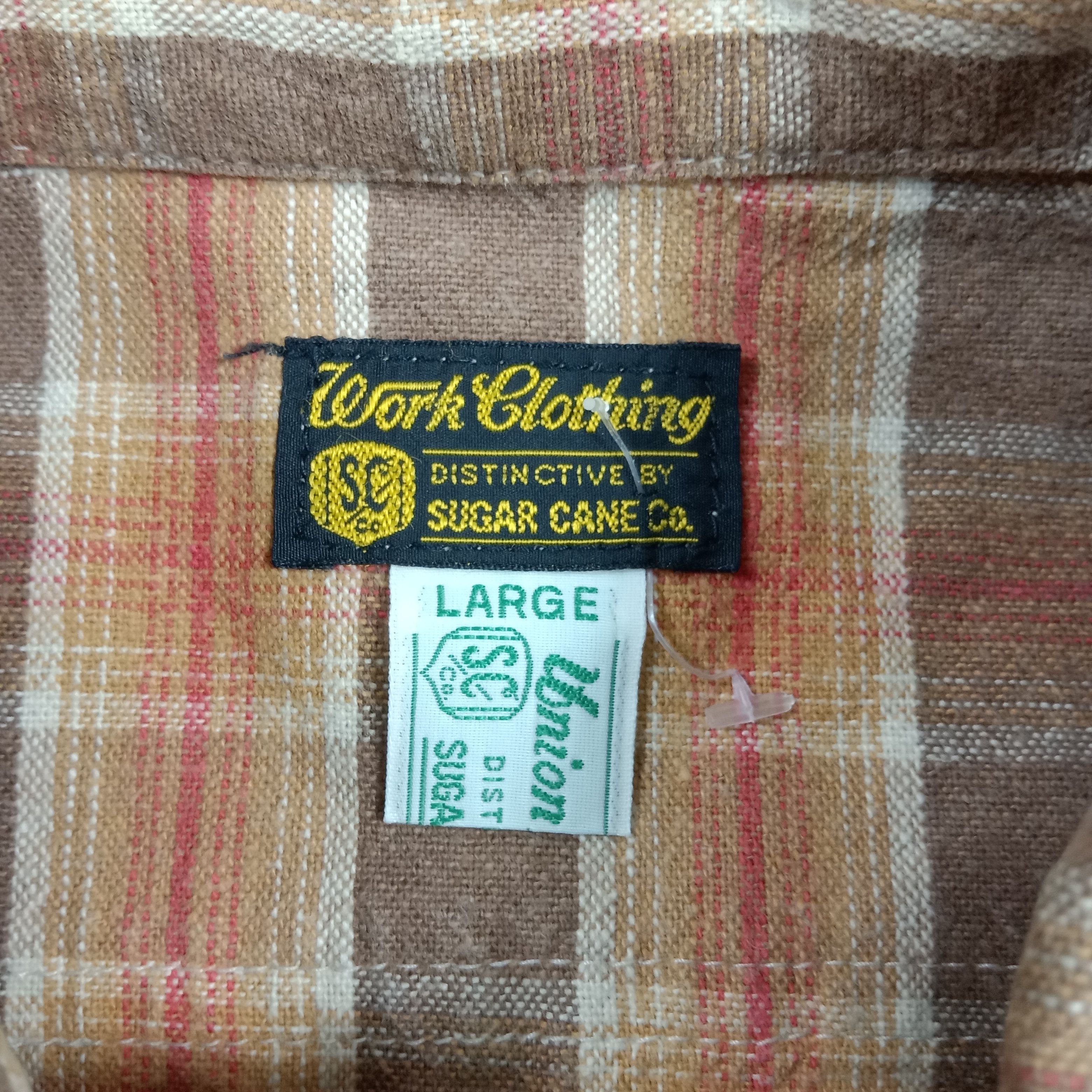Sugar Cane Sugar Cane Japanese Brand Flannel Button Up Shirt C294N42 Size US M / EU 48-50 / 2 - 3 Thumbnail