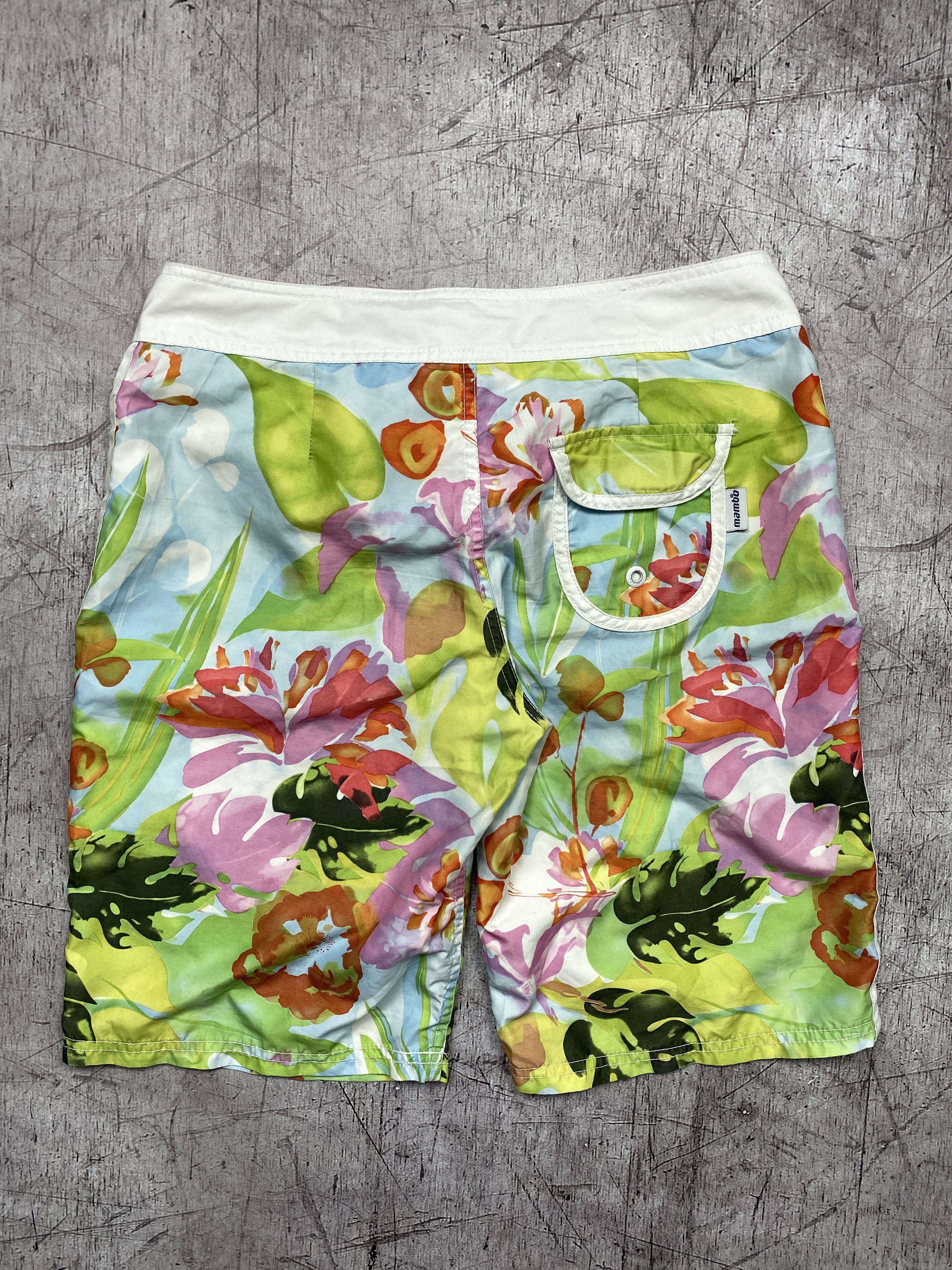 Mambo Mambo Vintage Mens Swimming Shorts Surf style Size US 32 / EU 48 - 6 Thumbnail