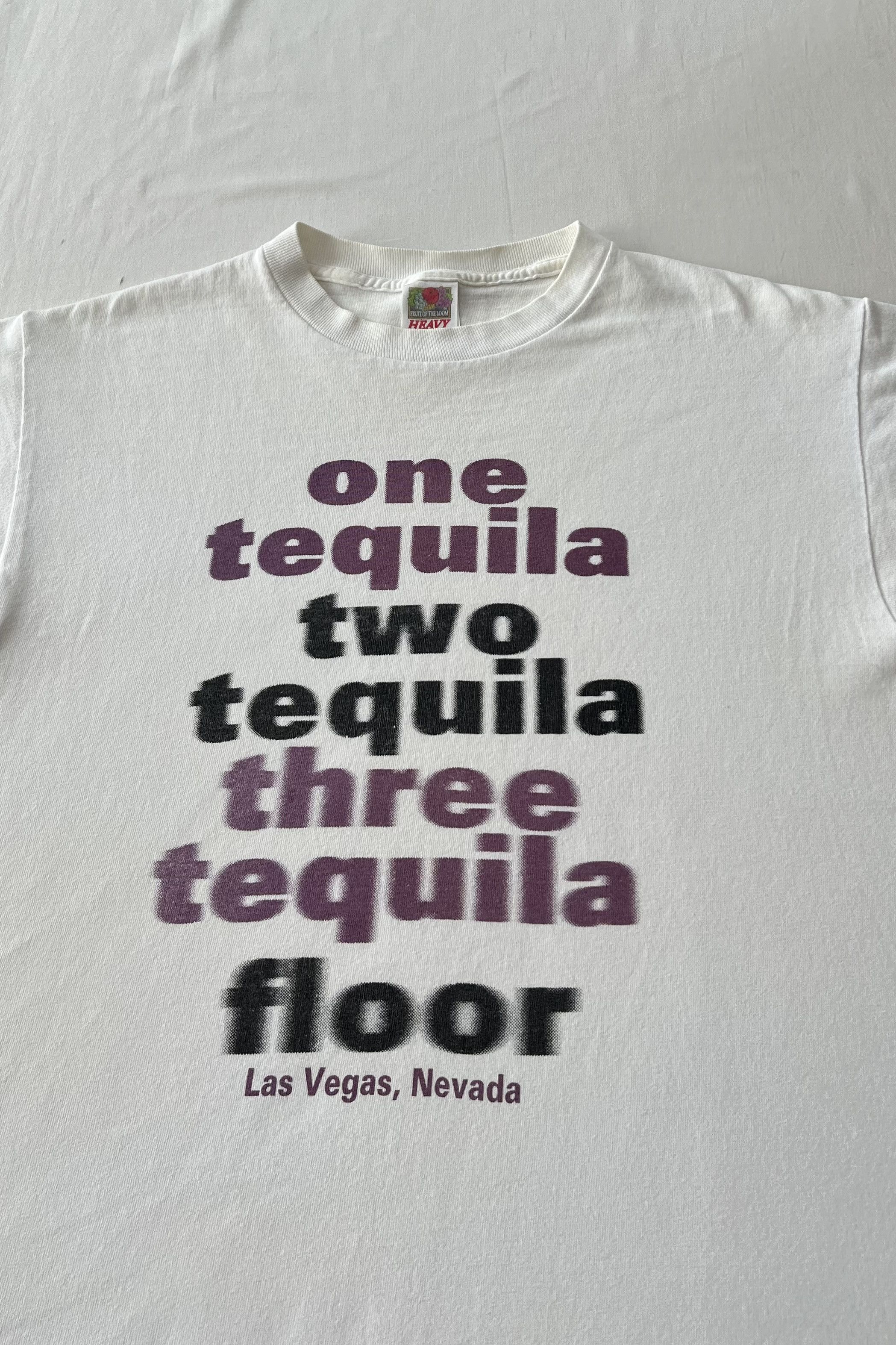 Vintage Vintage 90s One Tequila Two Tequila Three Tequila Floor Tee Size US M / EU 48-50 / 2 - 3 Thumbnail