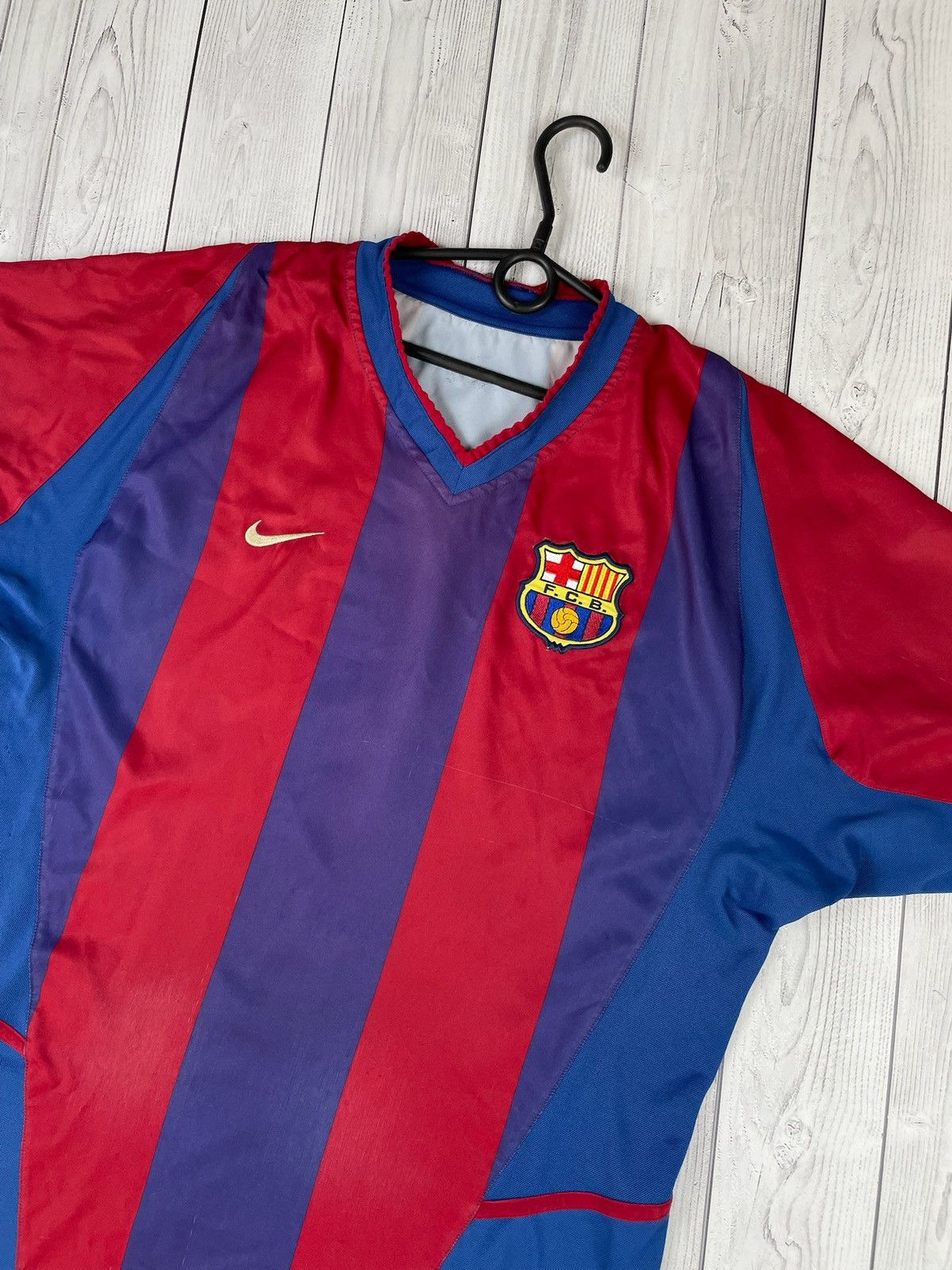 Nike Vintage Nike Barcelona soccer jersey size L retro rare Size US L / EU 52-54 / 3 - 2 Thumbnail