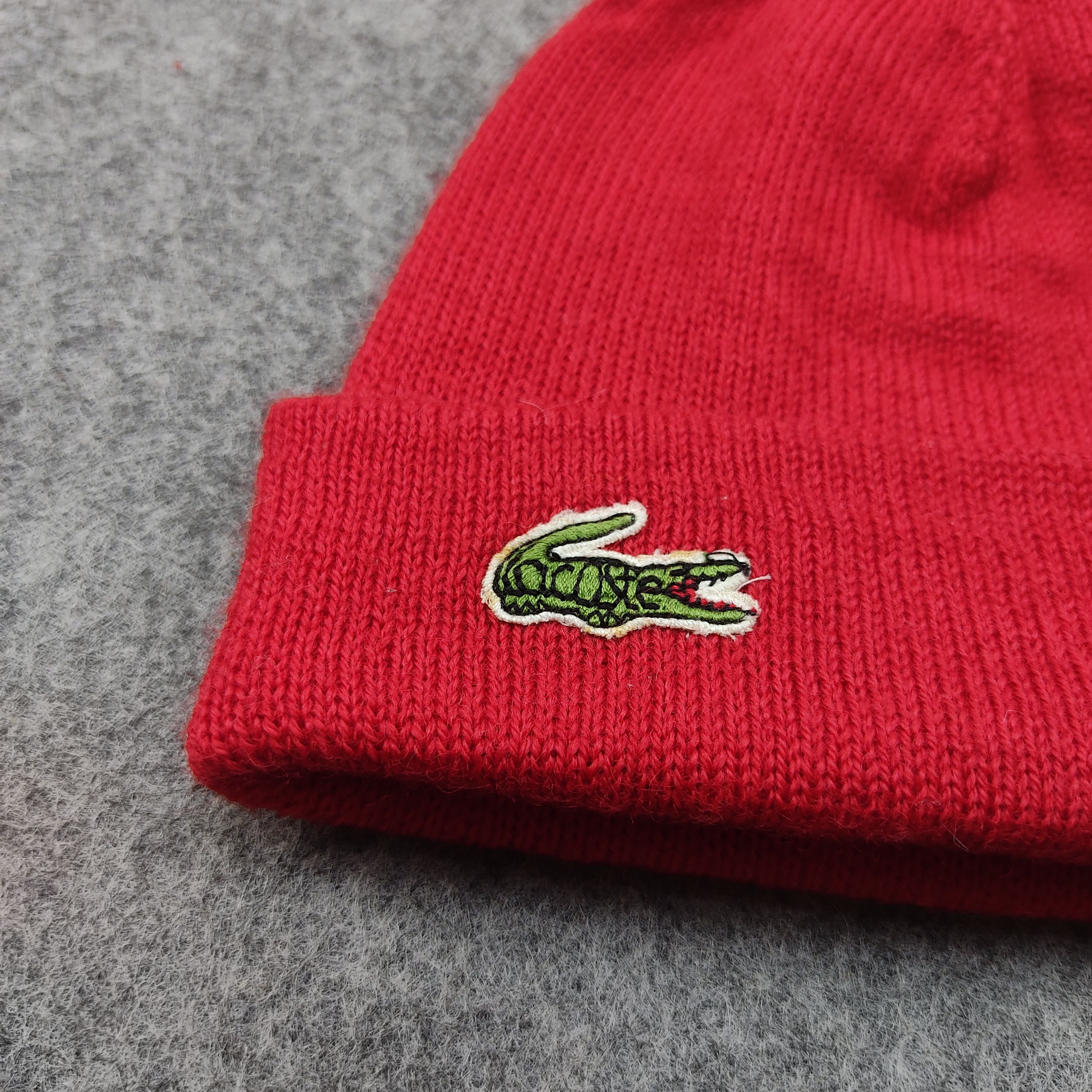 Lacoste Vintage Lacoste Beanie / Snow Hat / Snow Cap Size ONE SIZE - 2 Thumbnail