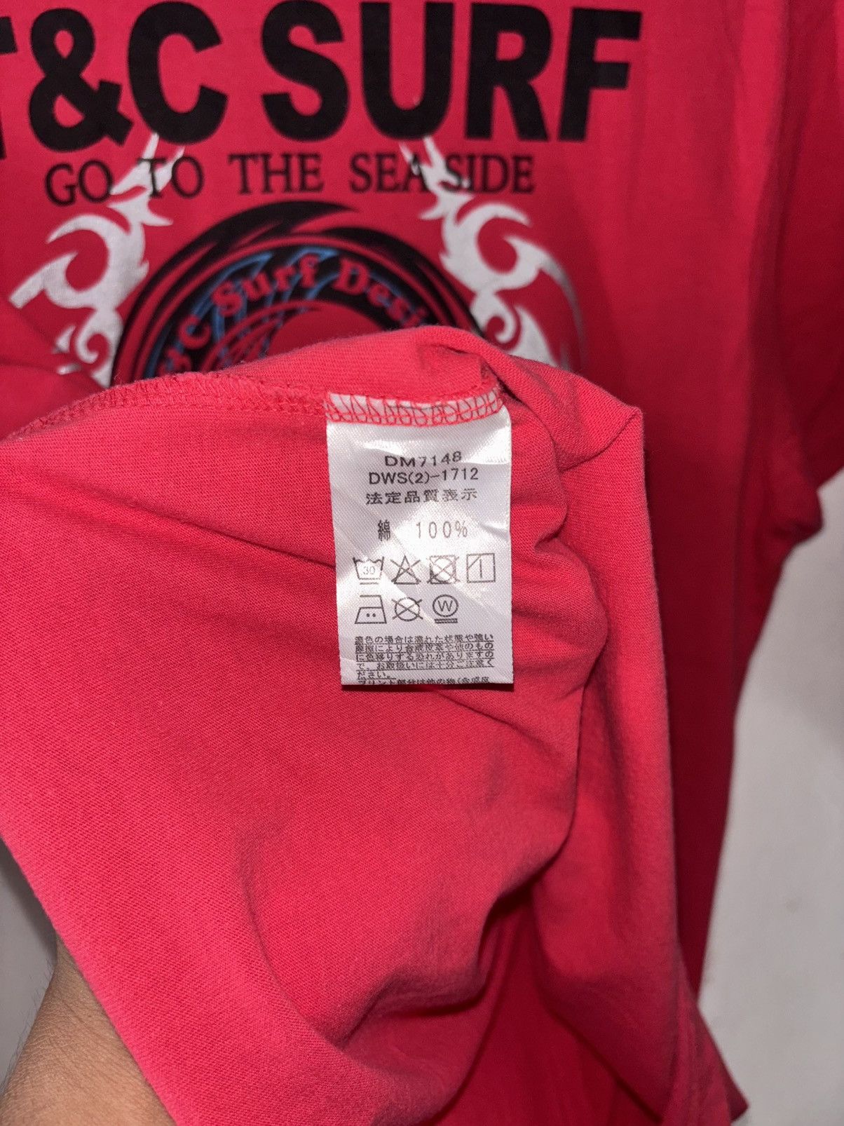 Other T&C SURF DESIGNS – “Live Like This” Red Graphic Tee Size US M / EU 48-50 / 2 - 7 Thumbnail