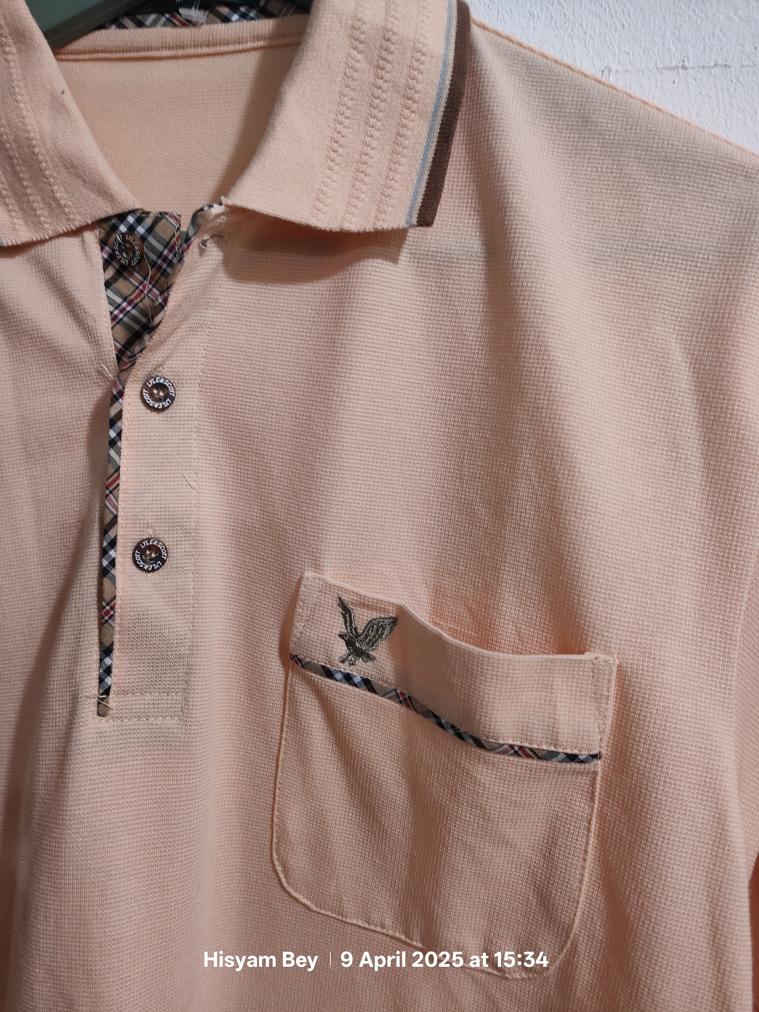 Lyle & Scott × Vintage Lyle and Scott polo tee Size US M / EU 48-50 / 2 - 3 Thumbnail
