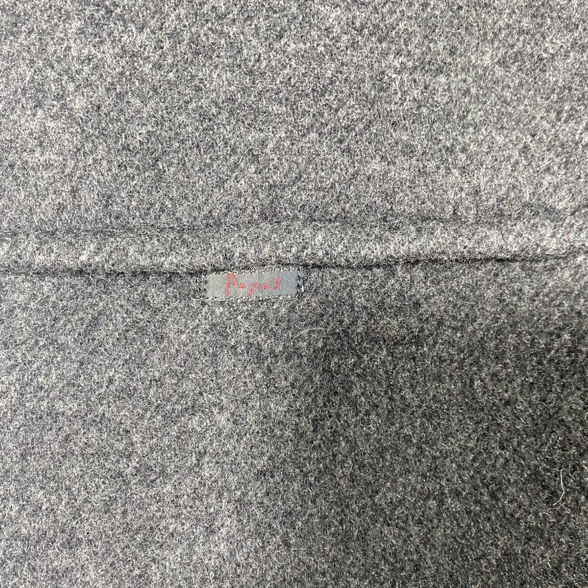 Japanese Brand Vintage Papas Duffle Coat Wool Hoodie Toggle Button Jacket Size US L / EU 52-54 / 3 - 7 Thumbnail