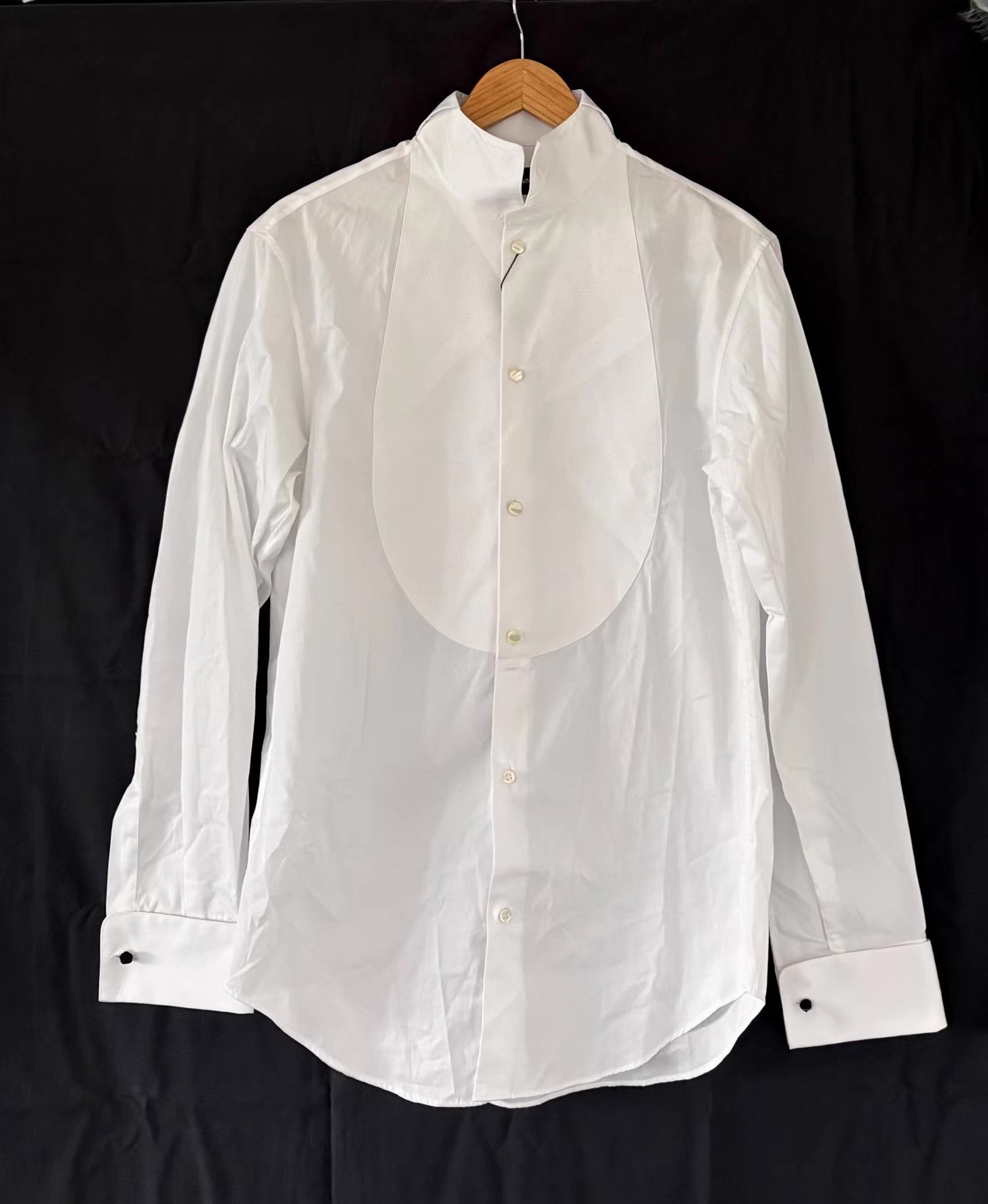 Emporio Armani Emporio Armani Men's White Dress Shirt Ｑ21 Size US M / EU 48-50 / 2 - 1 Thumbnail
