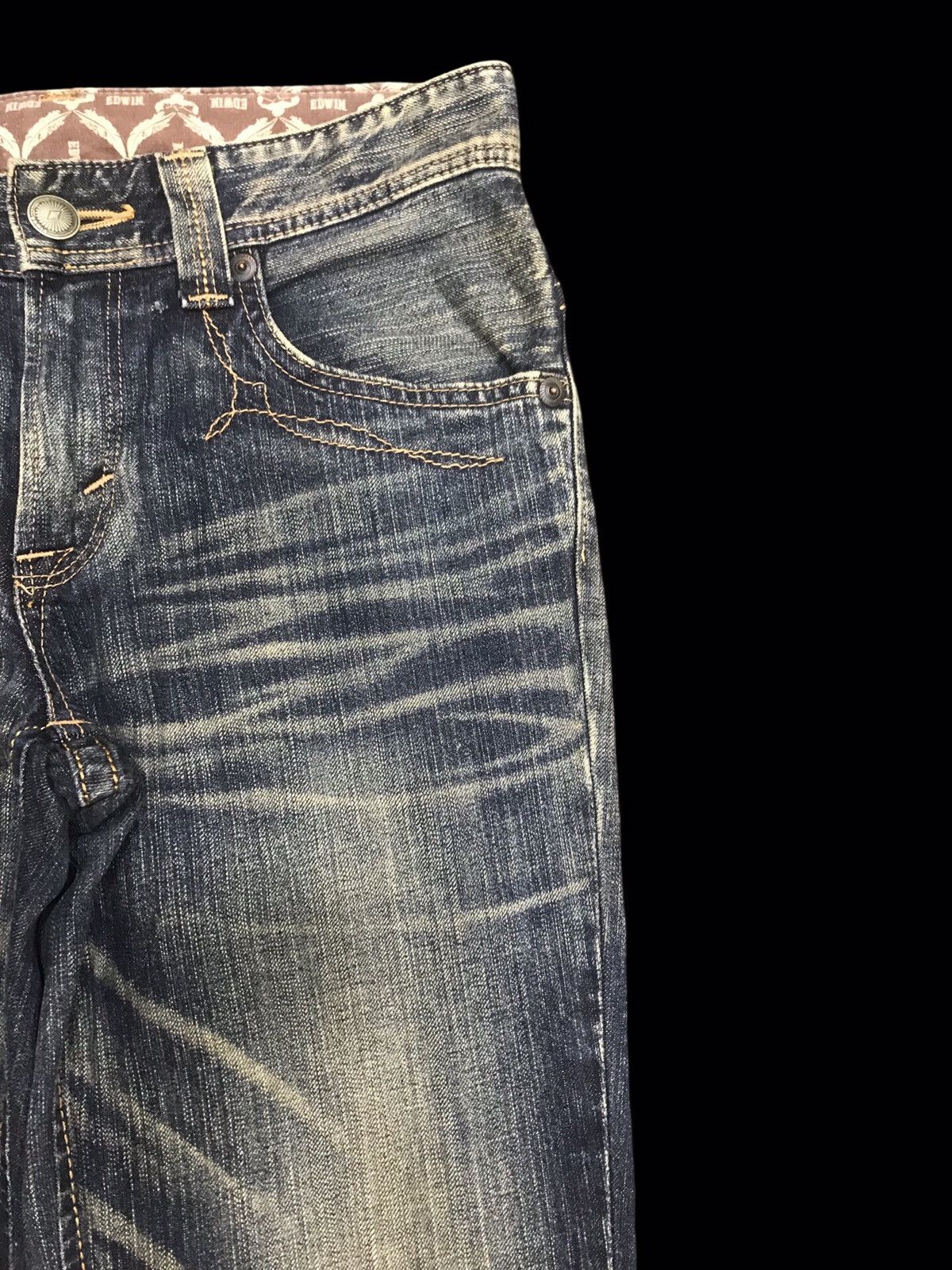 Edwin 💥FLARE💥ARCHIVAL EDWIN WSTERNER DOPE FADES FLARE DENIM F181 Size US 30 / EU 46 - 2 Thumbnail