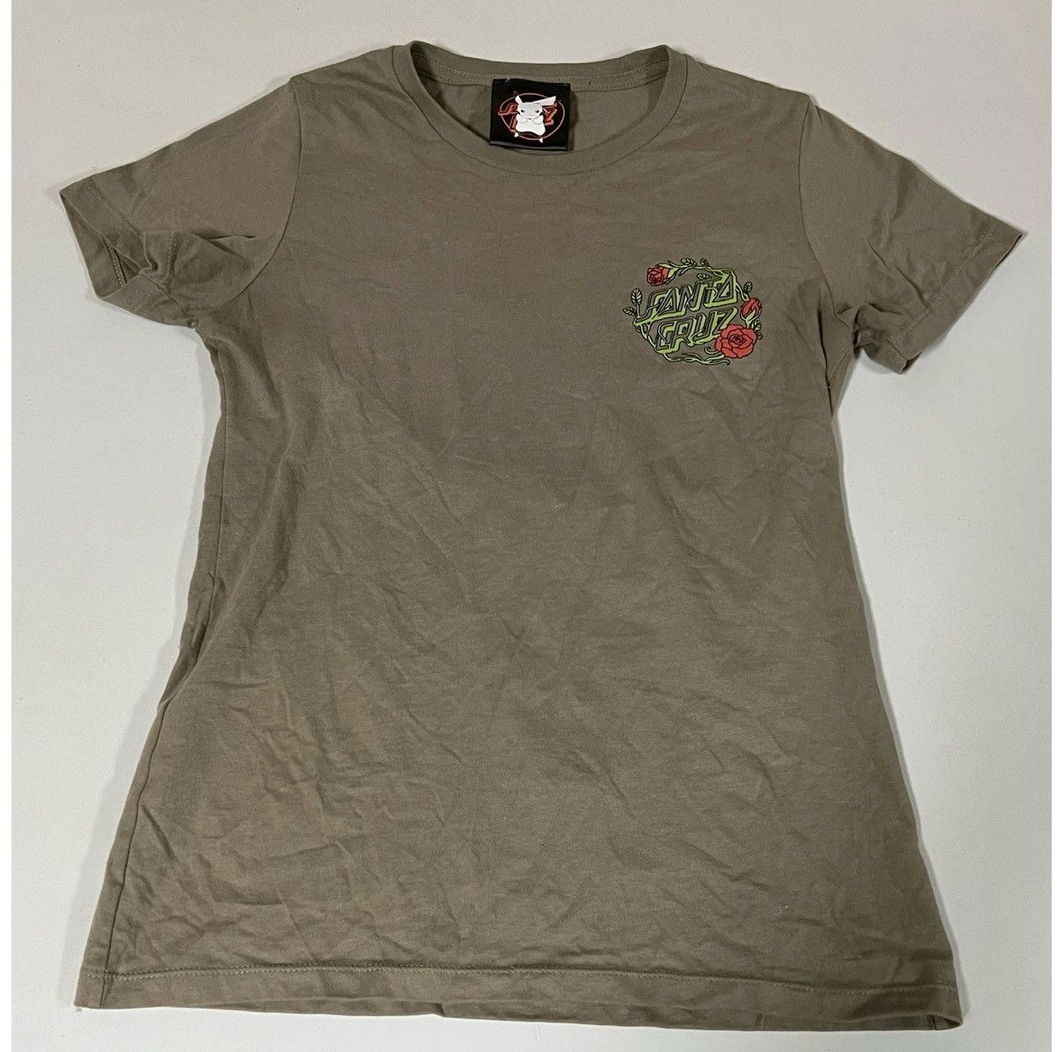 Pokemon × Santa Cruz Skateboards Santa Cruz Pokémon Green Bulbasaur T-Shirt Top Tee Size S ✨ Size US S / EU 44-46 / 1 - 2 Thumbnail