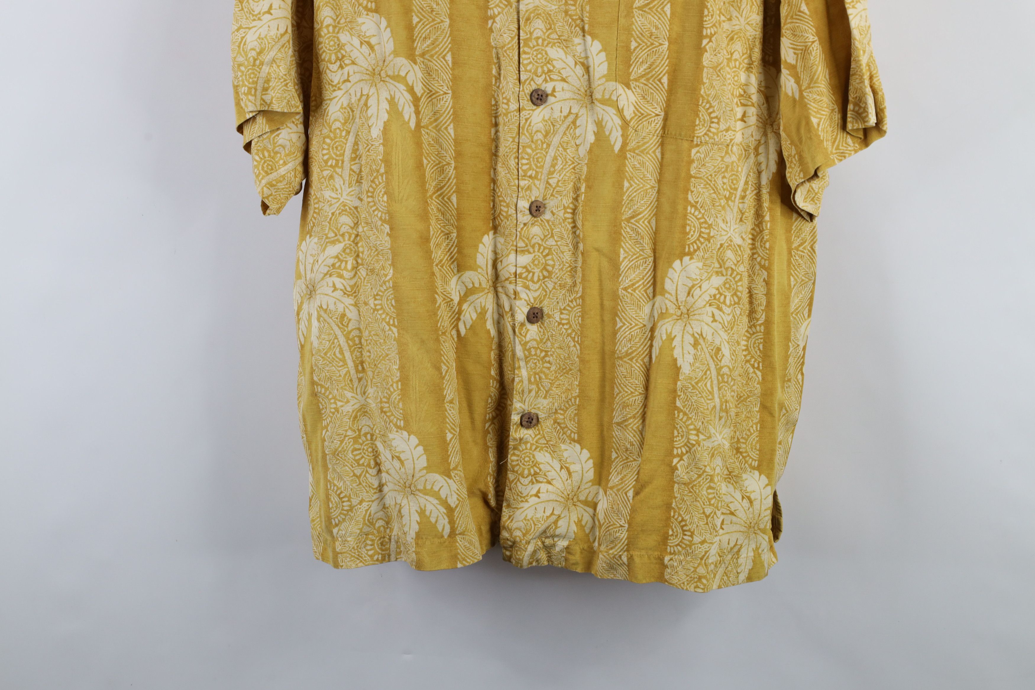 Tommy Bahama × Vintage Vintage 90s Tommy Bahama Looped Collar Hawaiian Button Shirt Size US L / EU 52-54 / 3 - 3 Thumbnail