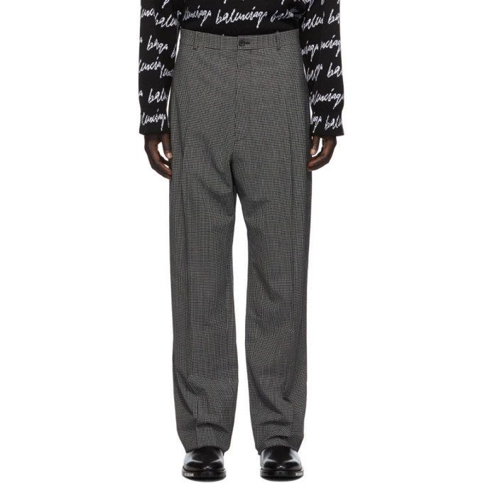 Balenciaga Balenciaga Check Pants Size 44R - 8 Thumbnail