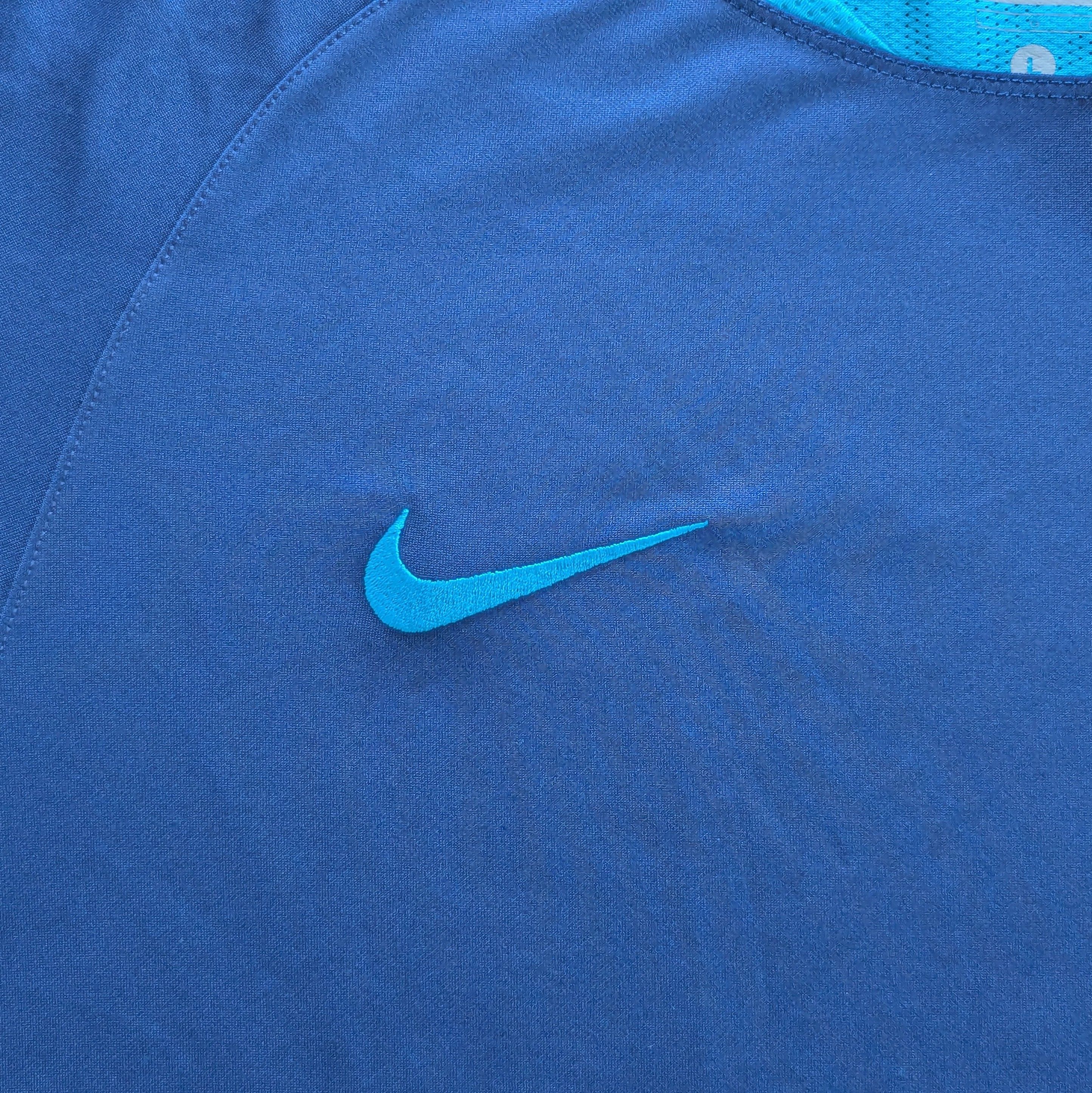 Nike FC Aarau Jersey Nike Training T-Shirt GPX II Lagoon Samsung Size US L / EU 52-54 / 3 - 3 Thumbnail