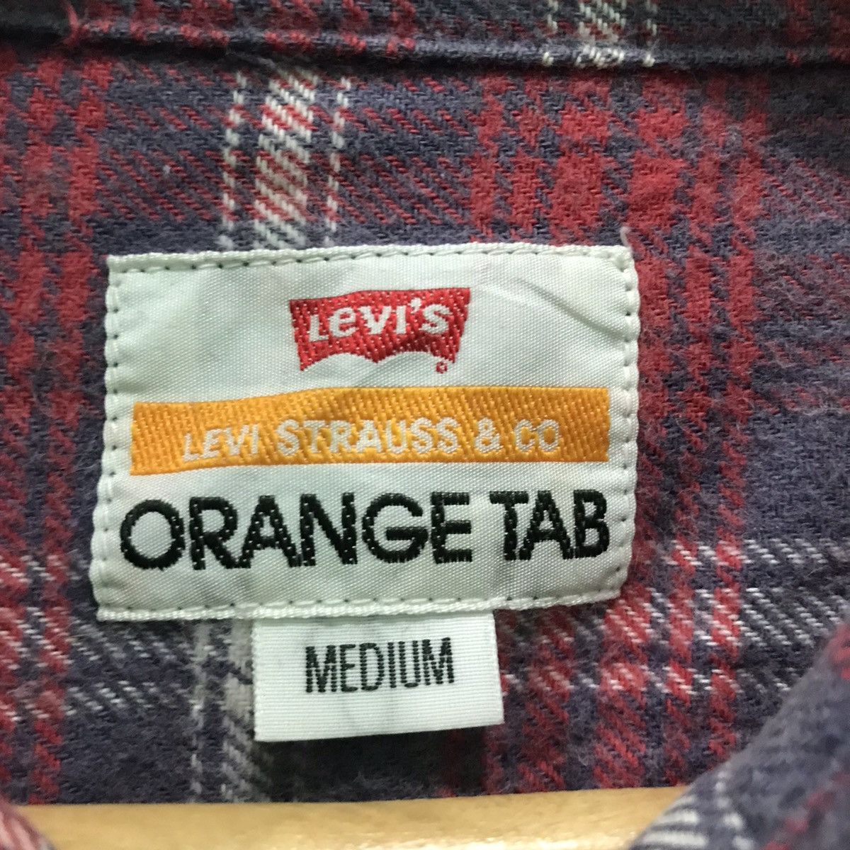 Flannel Levis Plaid Tartan Flannel Shirt Button Up Size US M / EU 48-50 / 2 - 5 Thumbnail