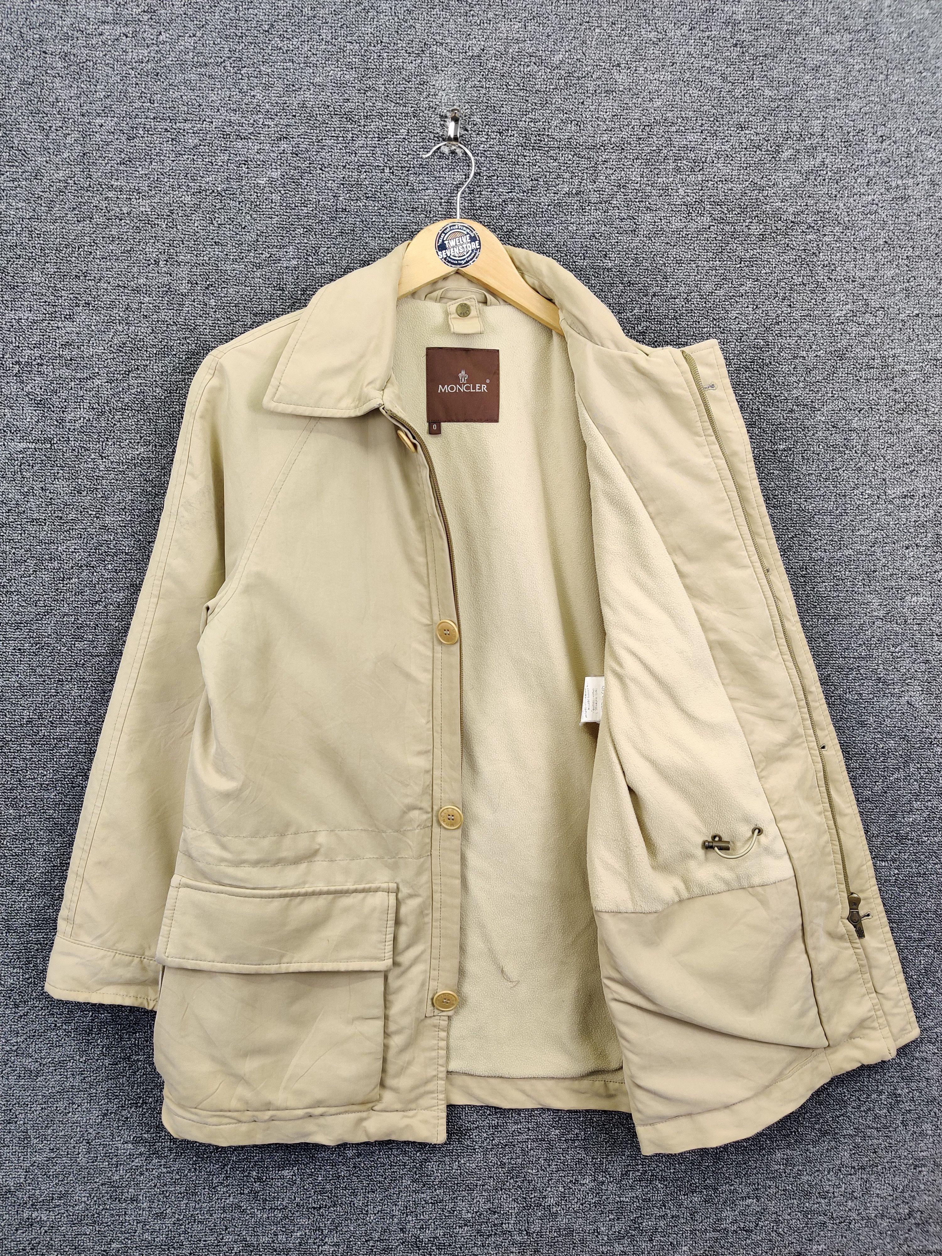Moncler Vintage Moncler Coat Button Ups Jacket Size US M / EU 48-50 / 2 - 7 Thumbnail