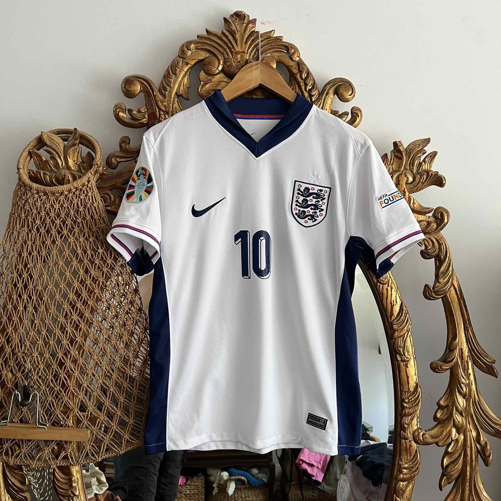 Nike Nike England Bellingham 2024 Home Jersey Sz s Size US S / EU 44-46 / 1 - 1 Thumbnail